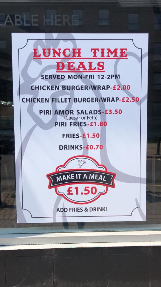 Amor BBQ & Grill Menu