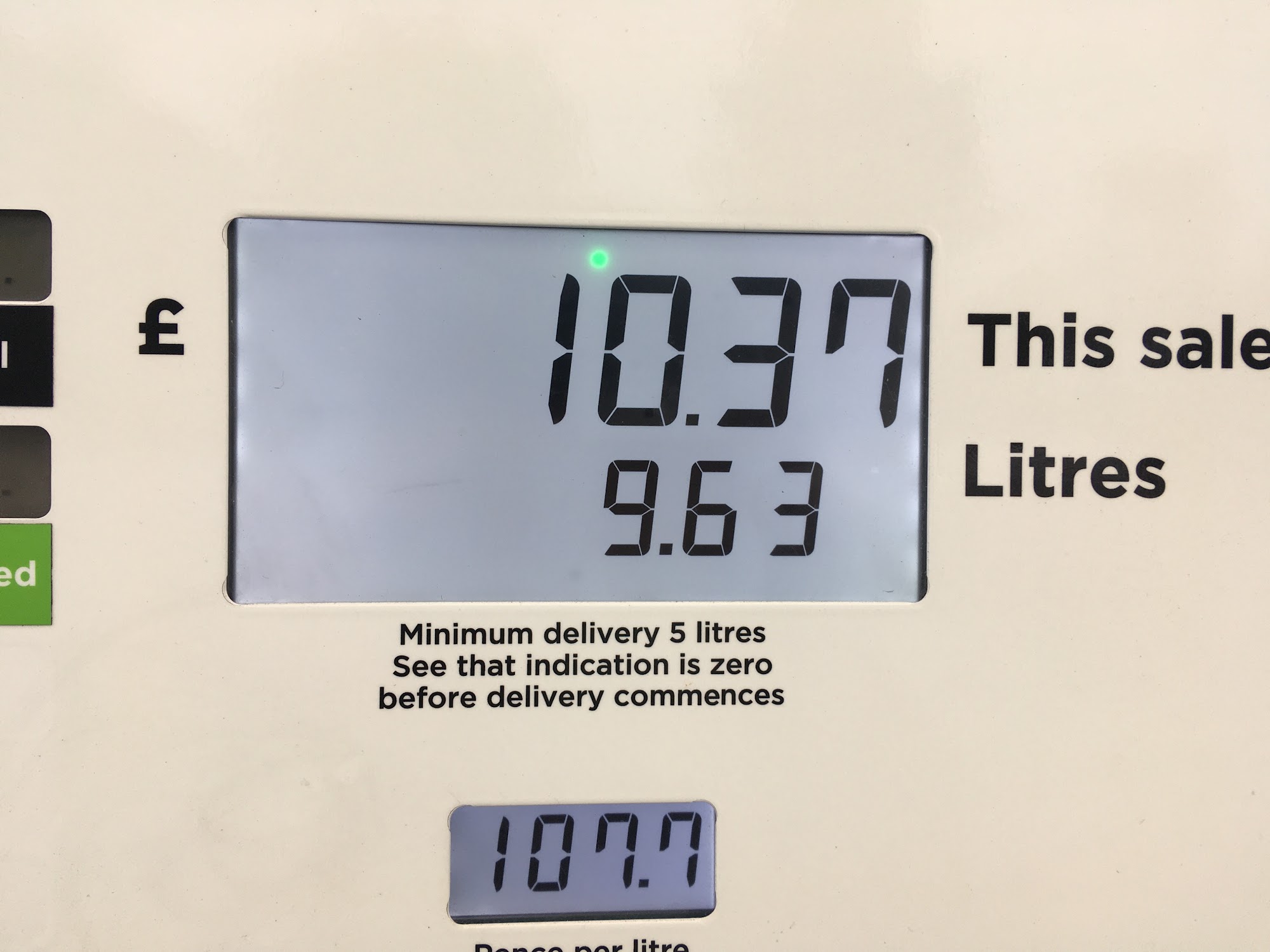 Asda Petrol Station Kirkcaldy