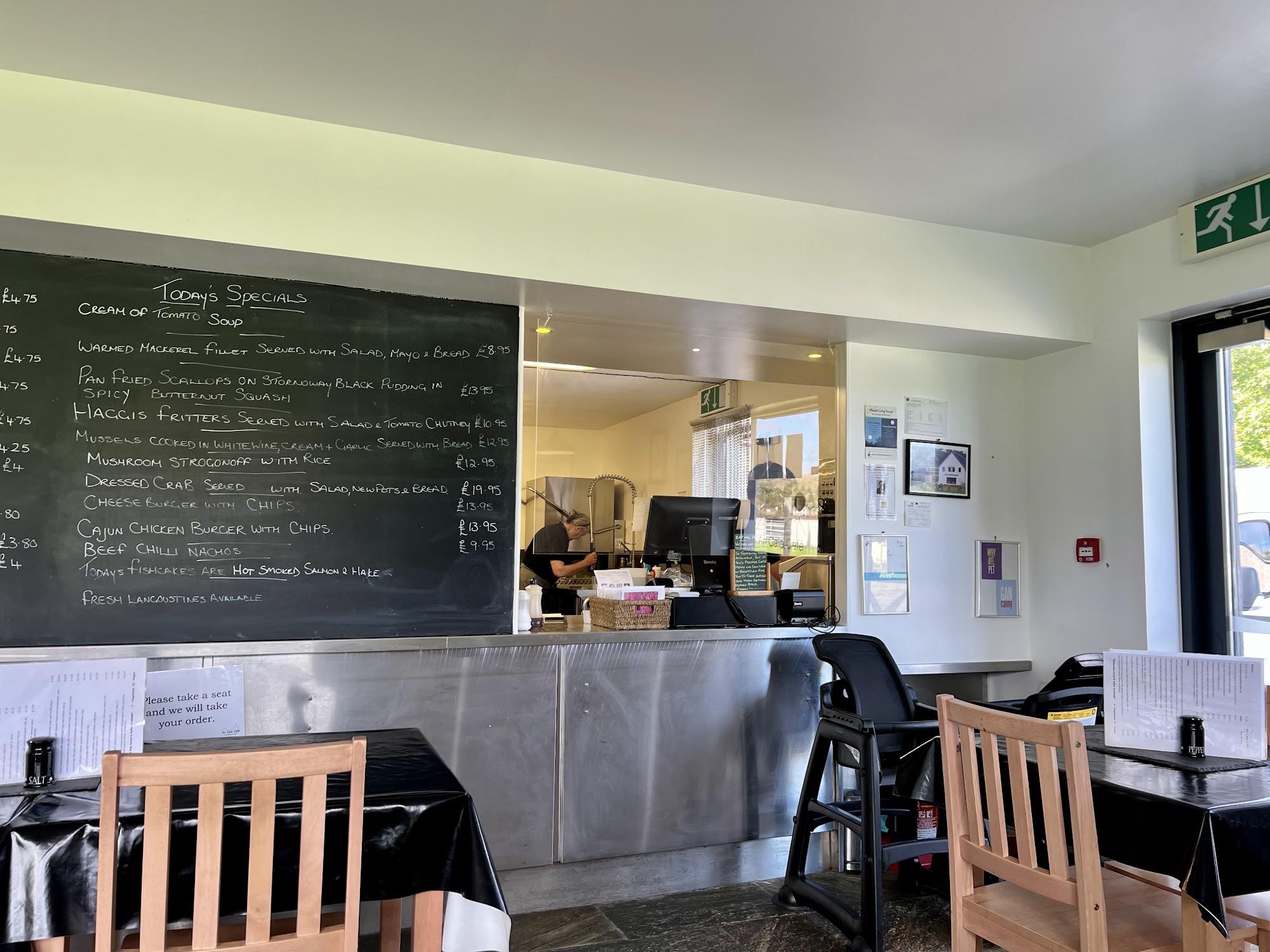 An Cala Café Culag Park, Lochinver