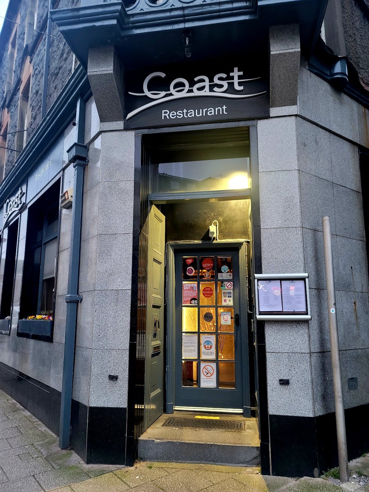 Coast Restaurant 104 George St, Oban