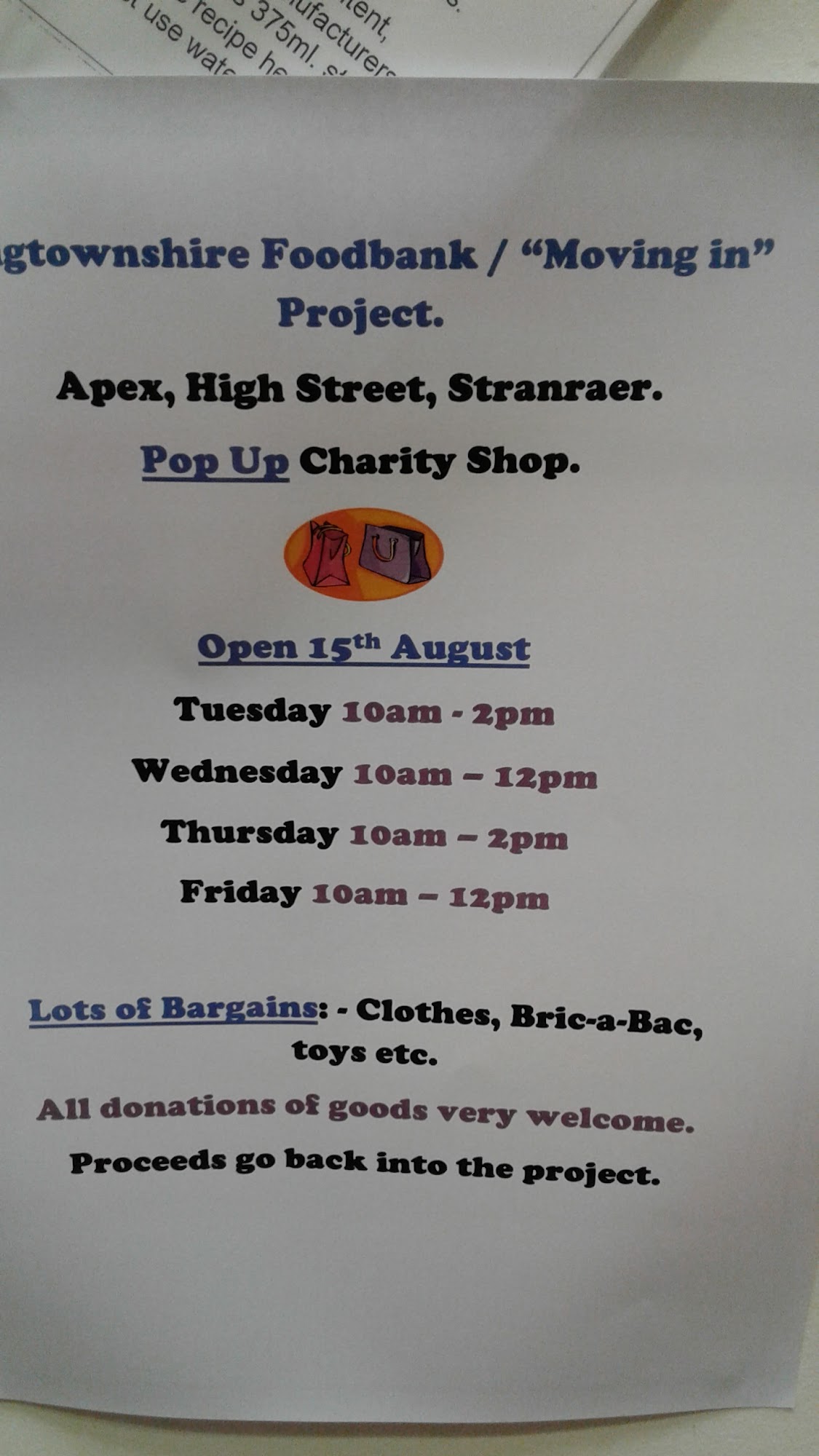 Apex Scotland Stranraer