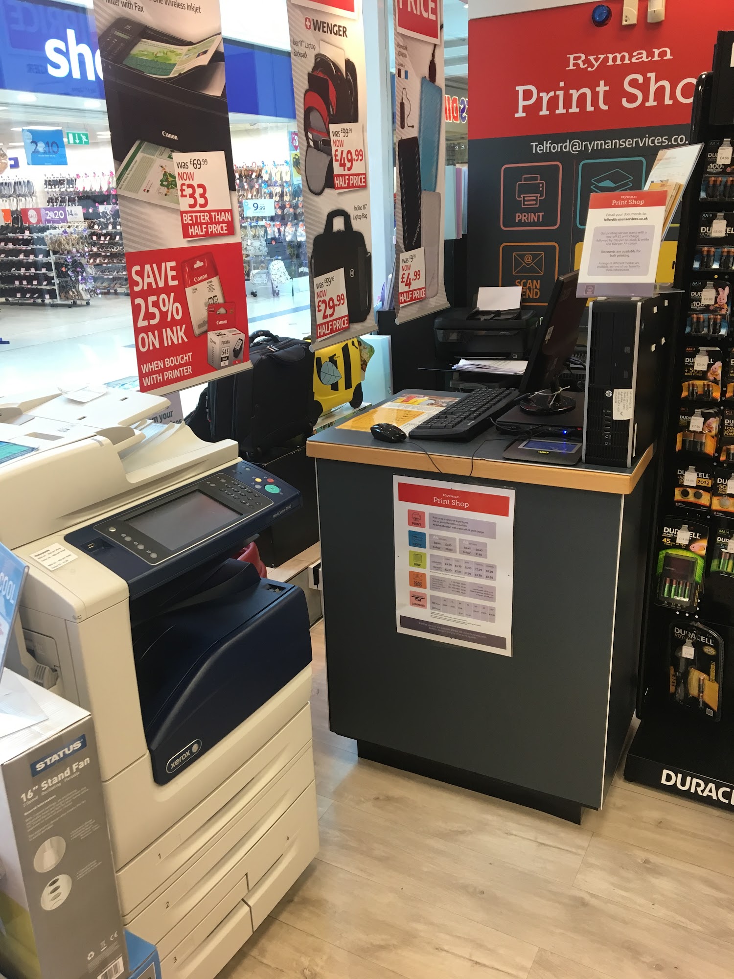 Ryman Stationery Telford