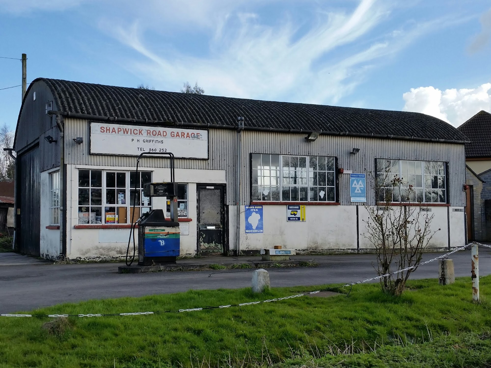 Shapwick Road Garage Glastonbury