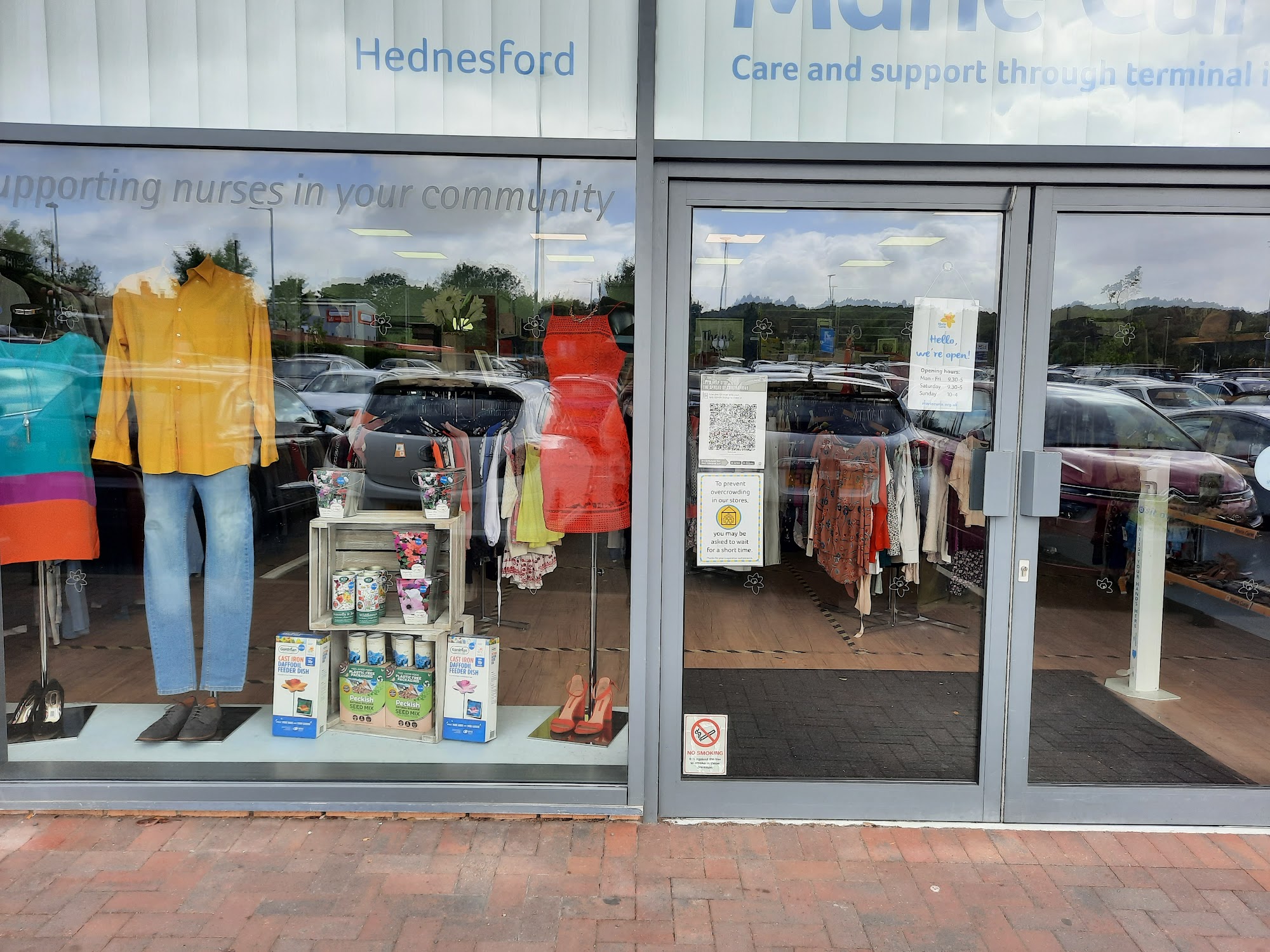 Marie Curie Charity Shop Hednesford