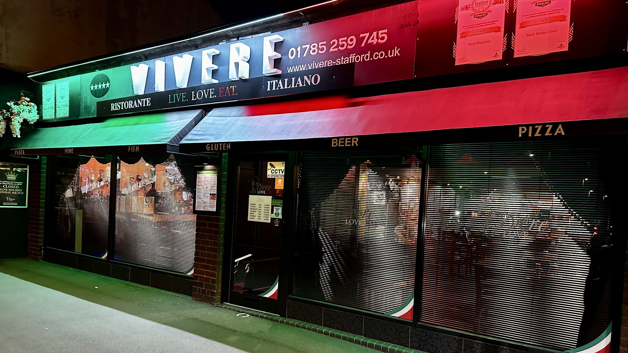 Vivere 56 Foregate St, Stafford
