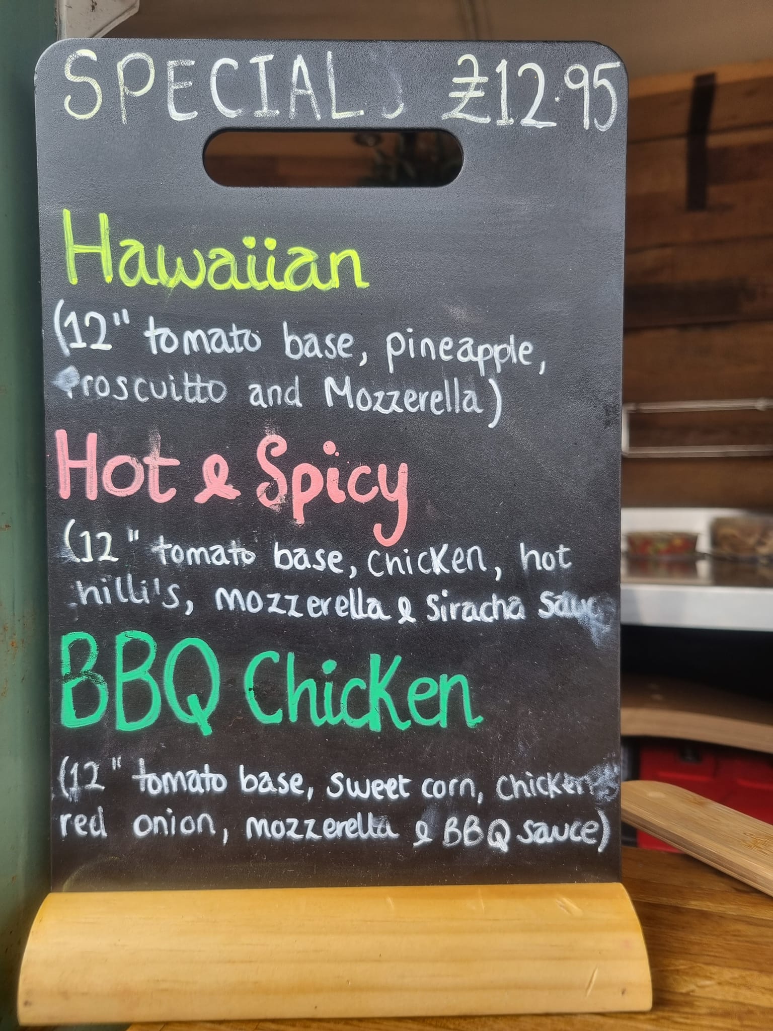 The Flintknappers Menu