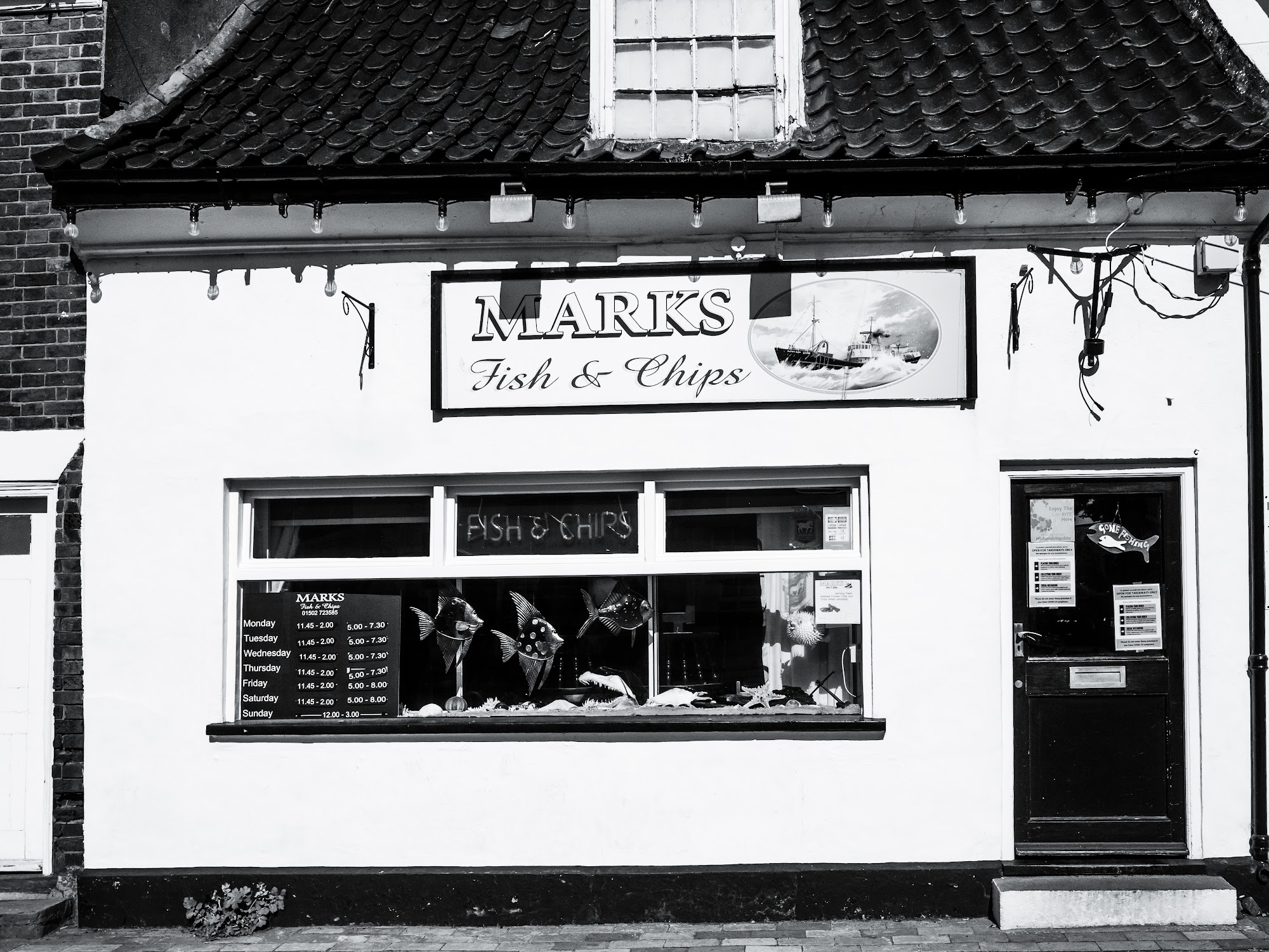 Marks Fish Shop 32 High St, Southwold
