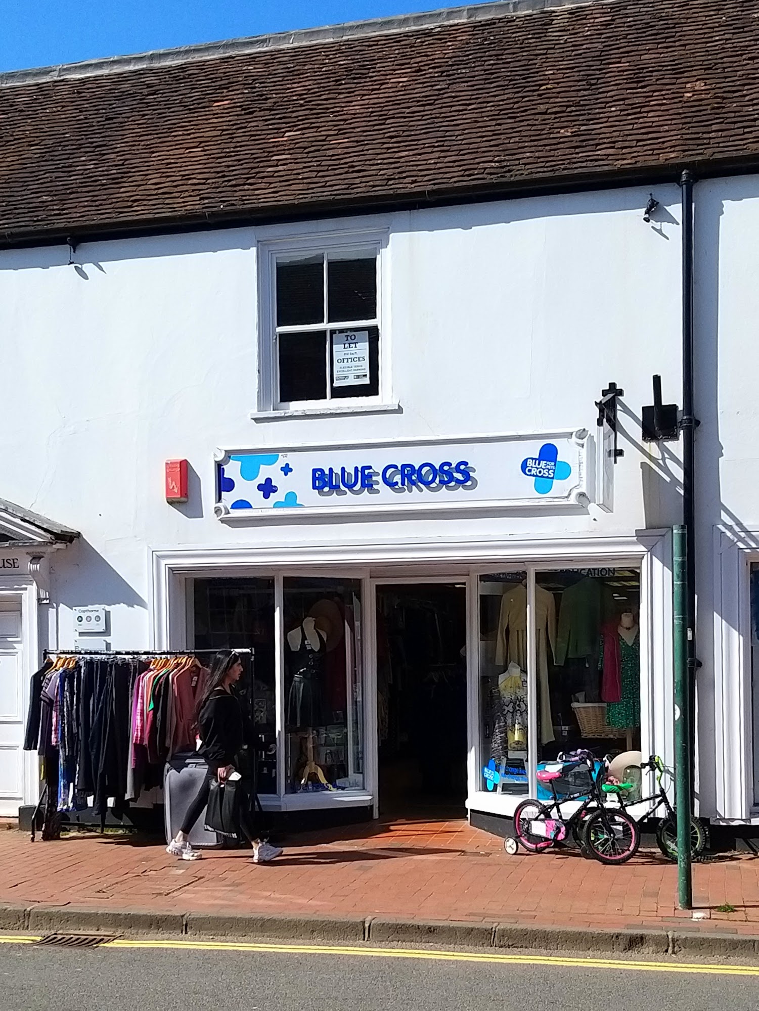 Blue Cross charity shop, Egham Egham