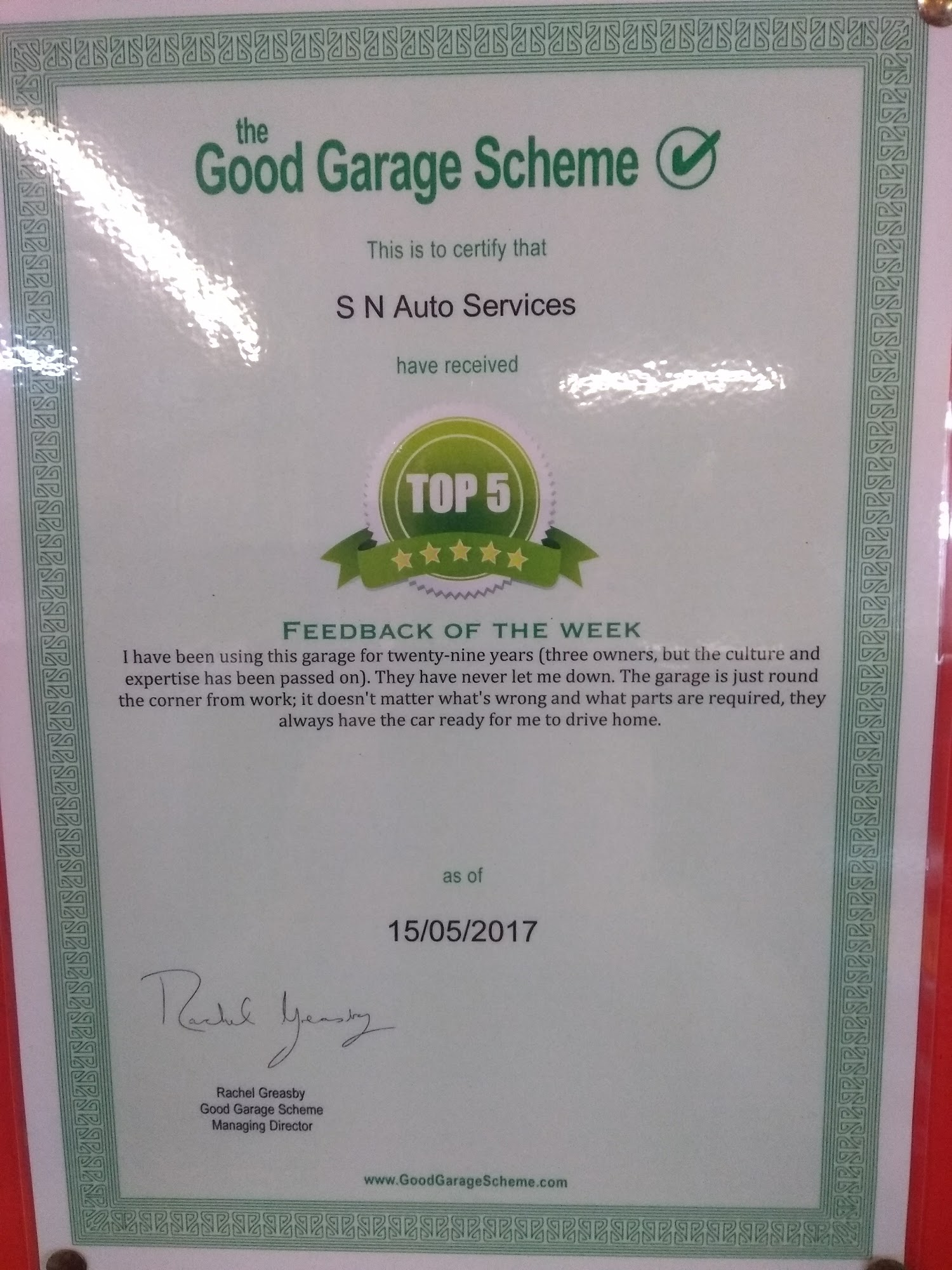 SN Auto Services Sunbury-on-Thames