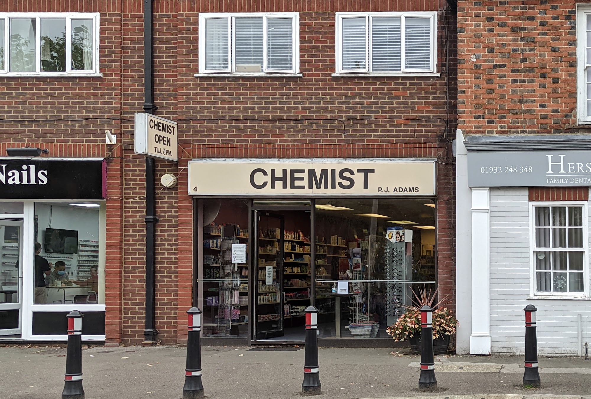 Chemist - P.J. Adams Walton-on-Thames