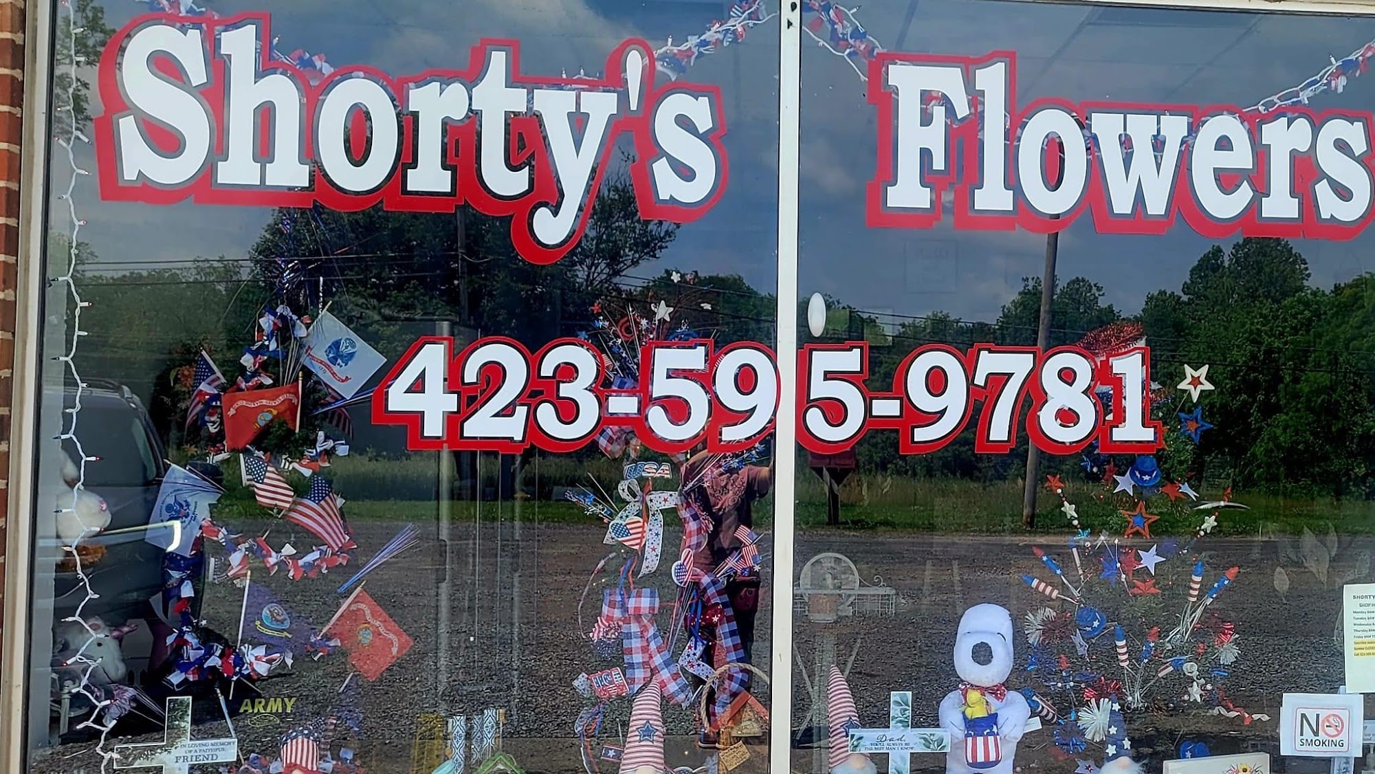 Shorty's Flowers 172 Main St, Benton Tennessee 37307