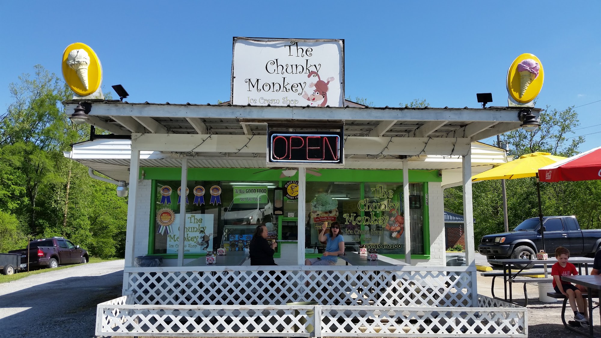 Chunky Monkey Ice Cream Shop