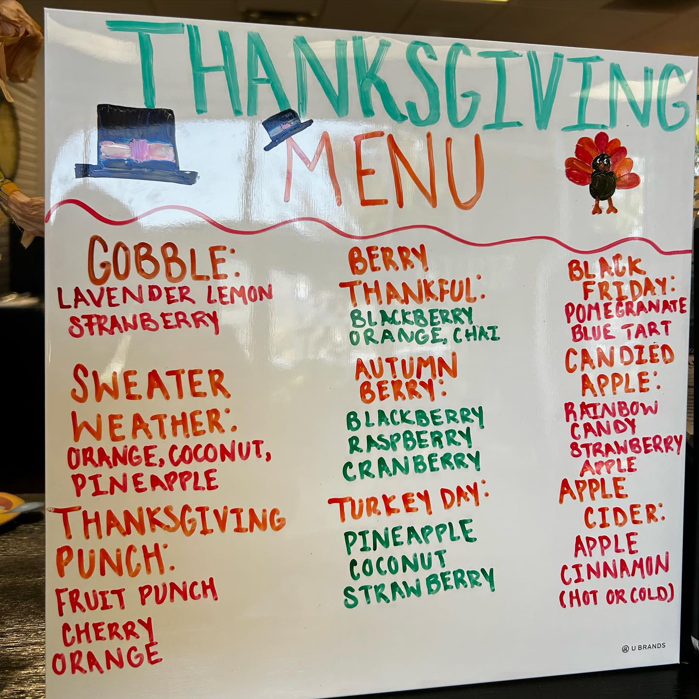 Envy Nutrition Kimball, TN Menu