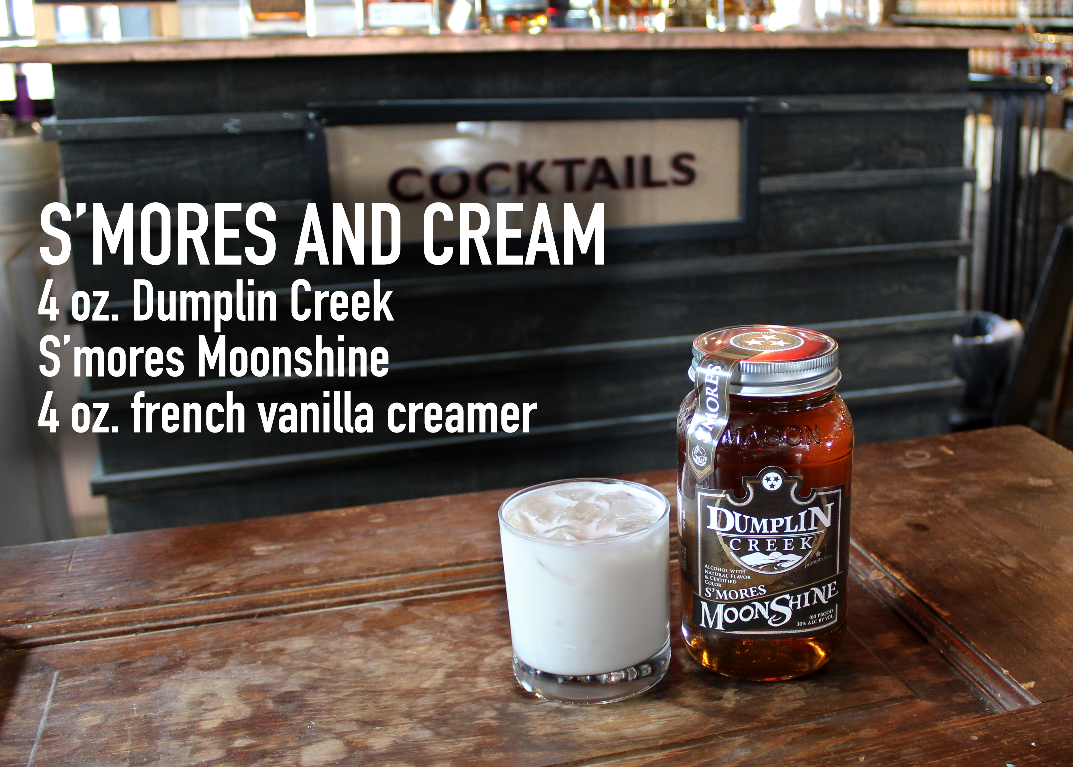 Old Tennessee Distilling Co. Menu