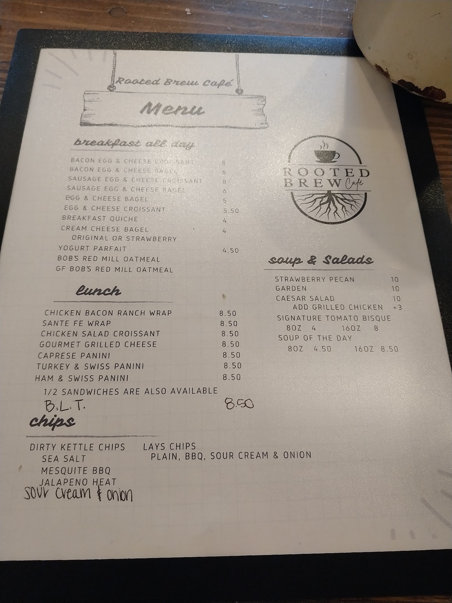 The Coffee House Lewisburg Menu