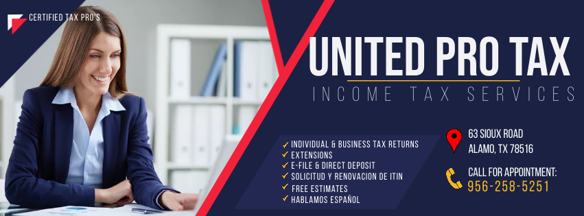 United Pro Tax 63 Sioux Rd, Alamo Texas 78516