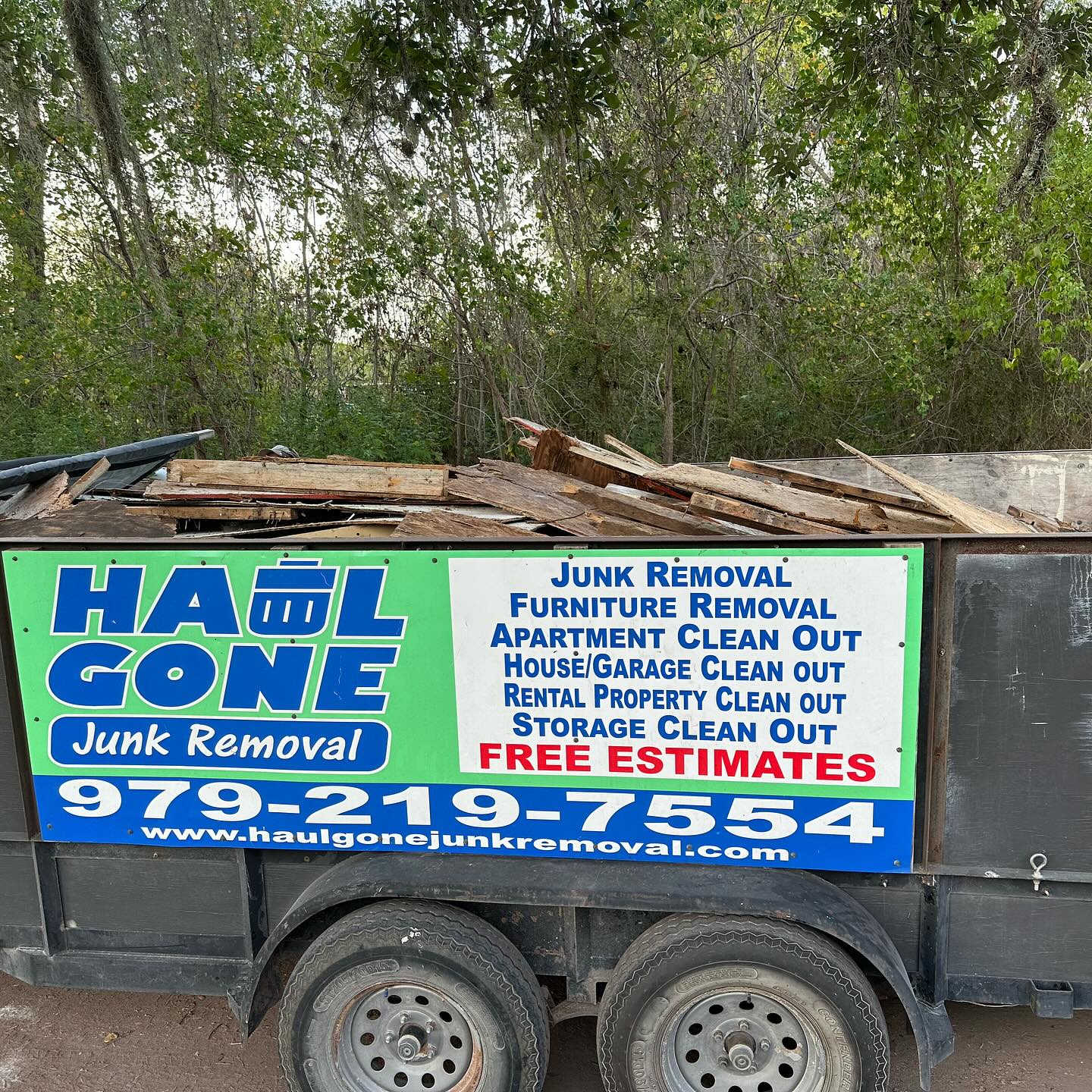 Haul Gone Junk Removal 1716 County Rd 654D, Brazoria Texas 77422