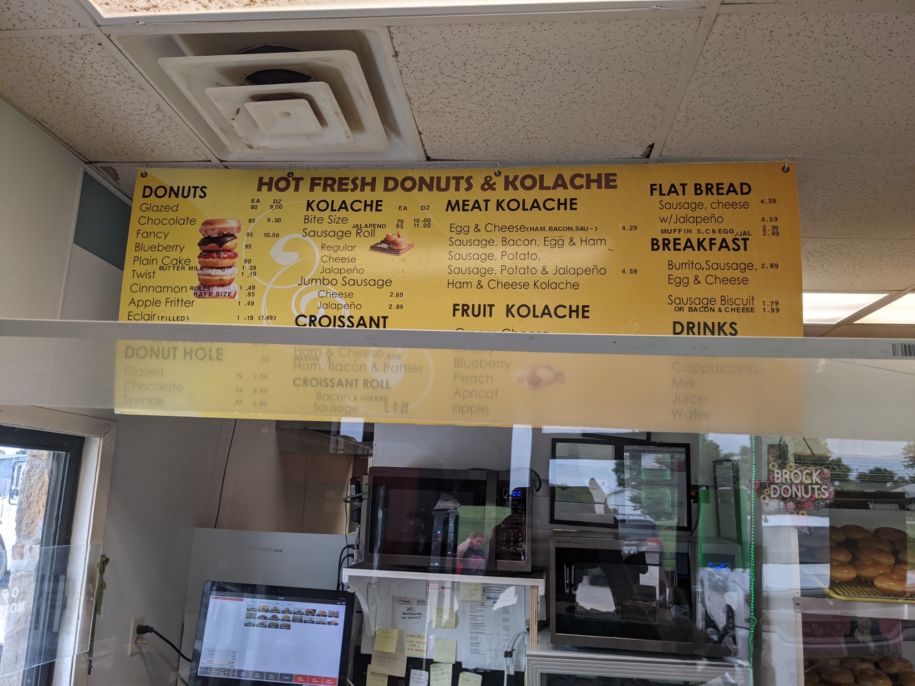 Eagle Bakery Menu