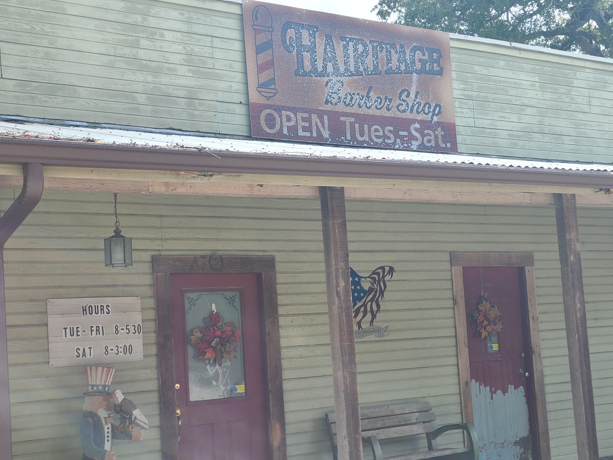 Hairitage Barber Shop 8266 FM2673, Canyon Lake Texas 78133