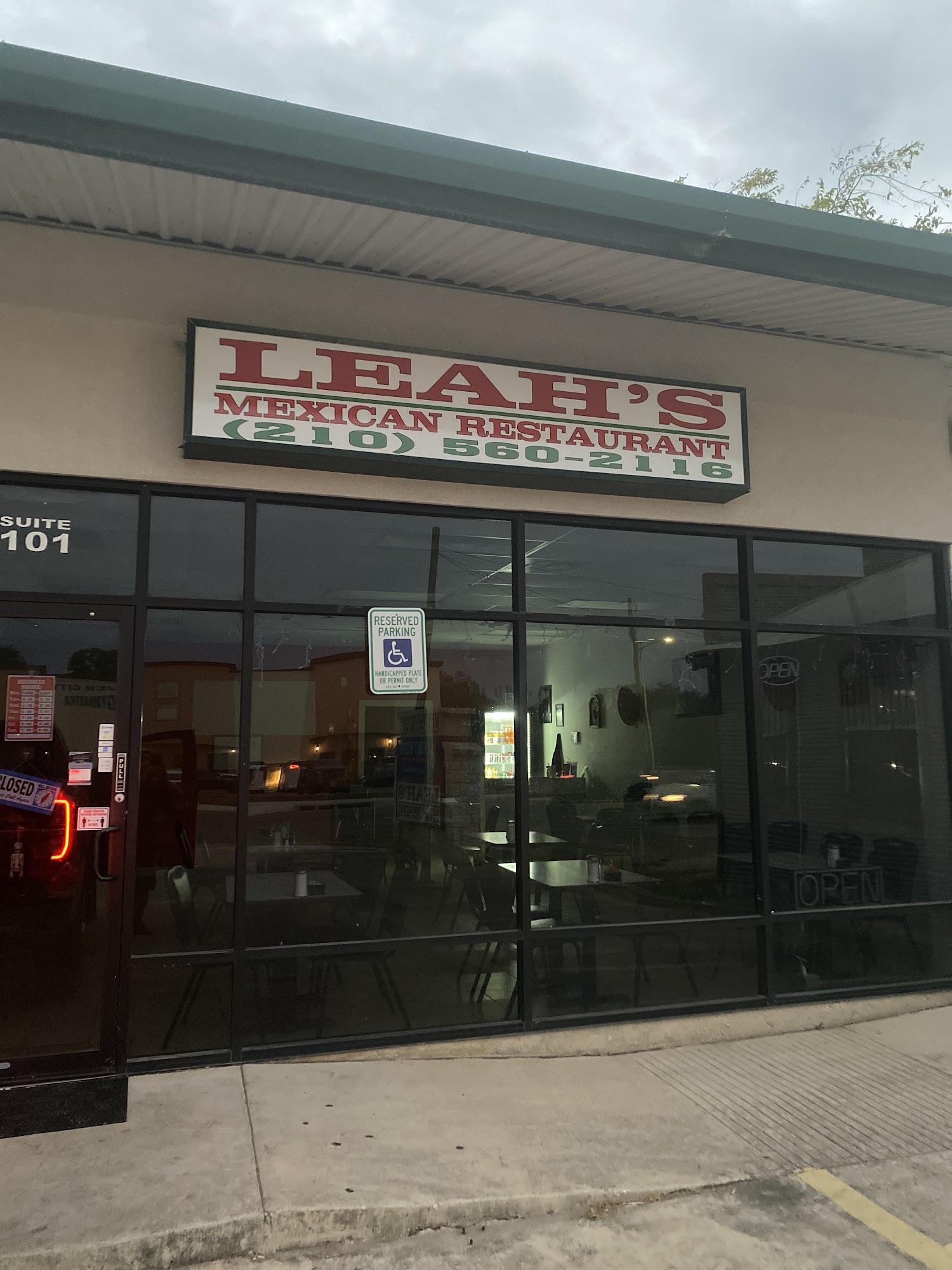 Leah’s Mexican restaurant