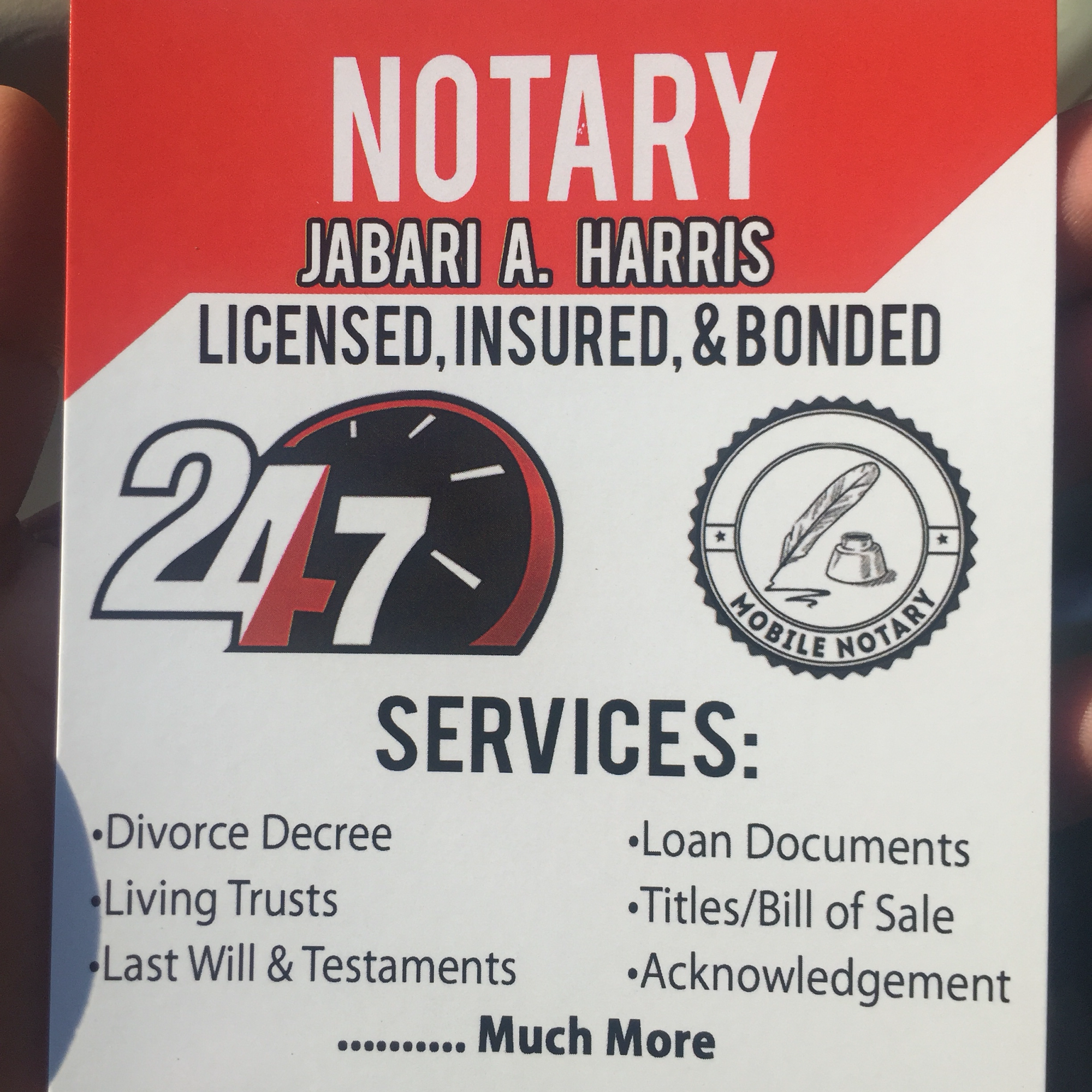 Harris Mobile Notary 501 Paddle Dr, Crowley Texas 76036
