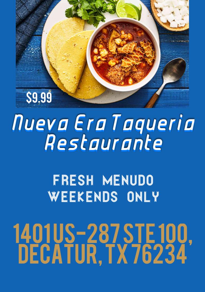 TAQUERIA BAKERY Menu