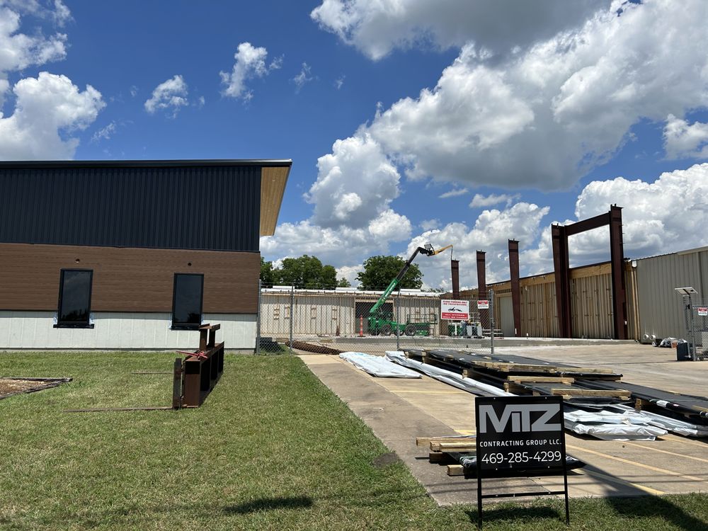 mtz construction 100 NE Main St, Ennis Texas 75119