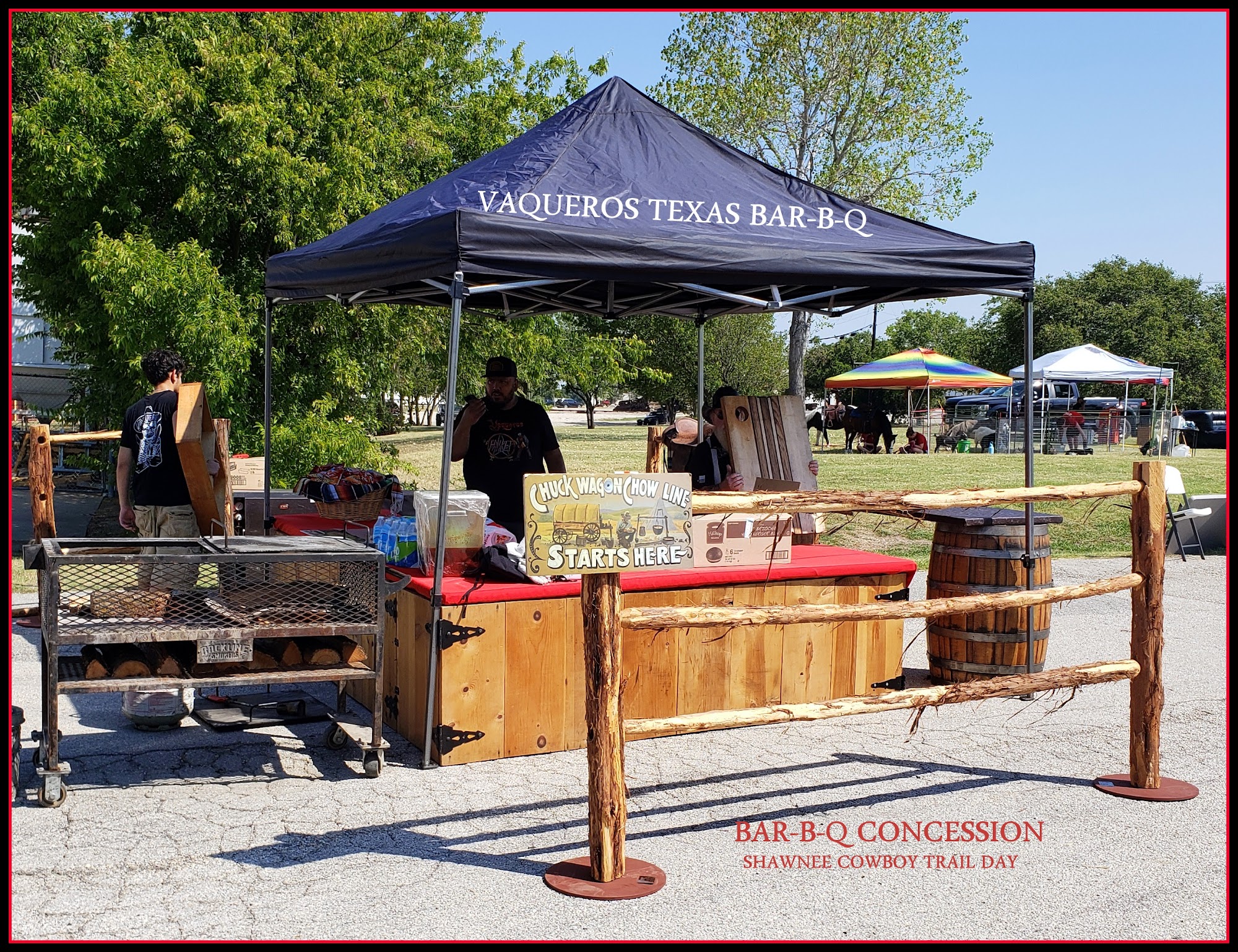 VAQUEROS TEXAS BAR-B-Q