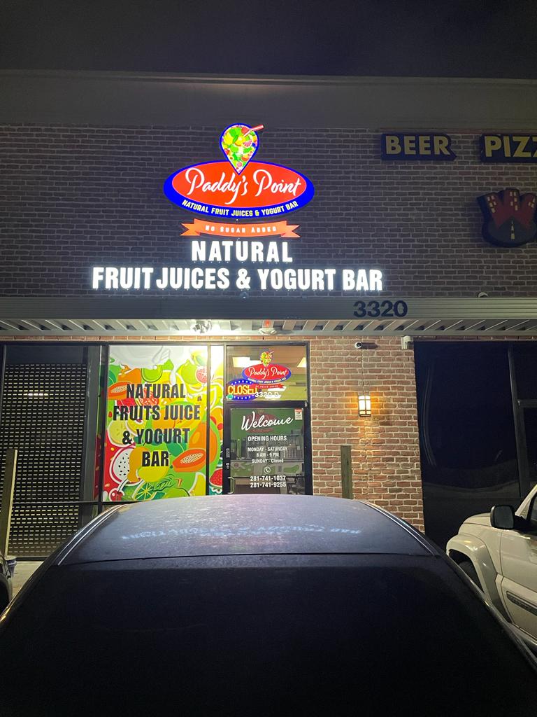 Paddy's Point Natural Fruit Juice and Yogurt Bar