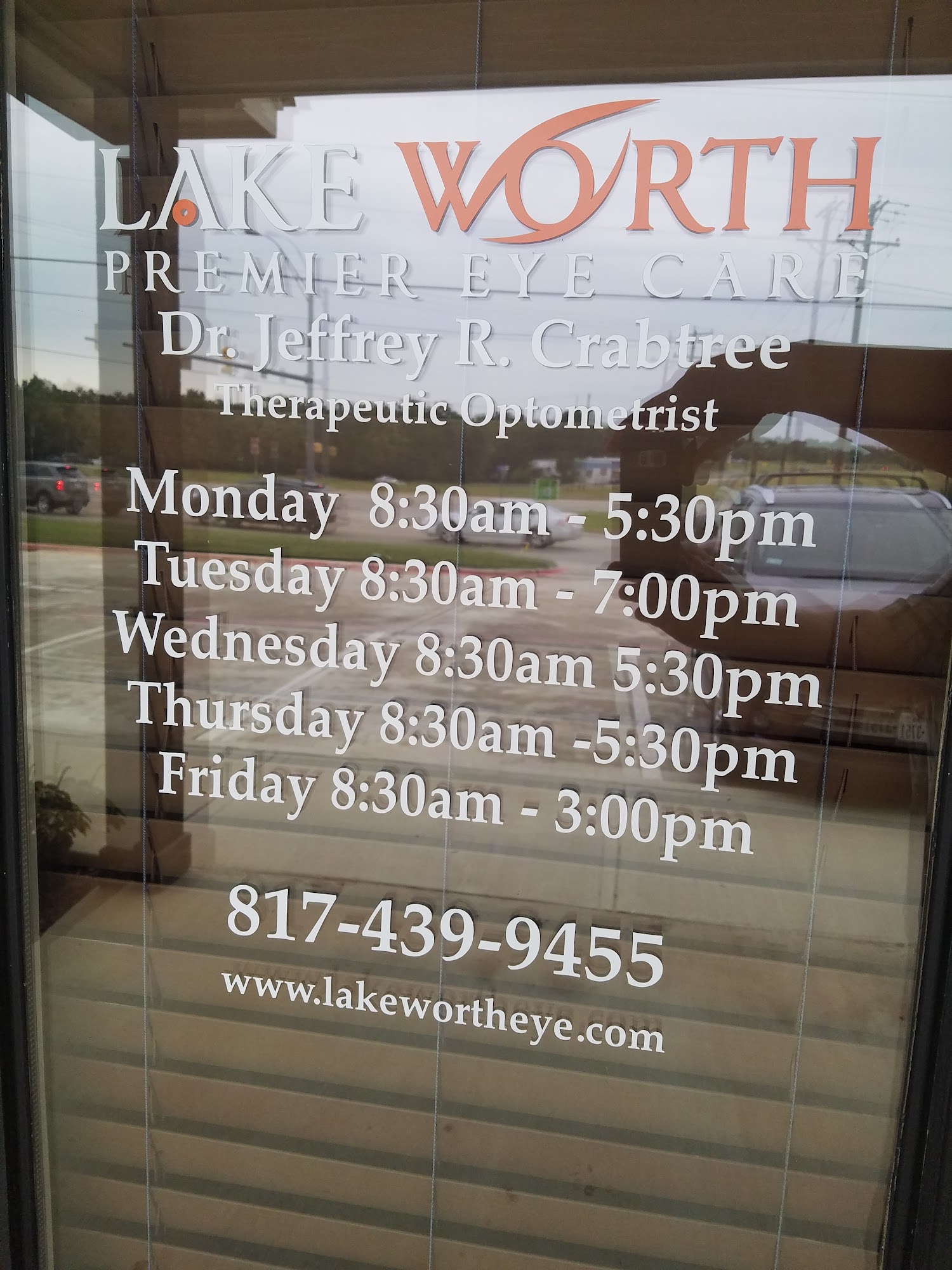 Lake Worth Premier Eye Care: Jeffrey R. Crabtree, OD 6921 Foster Dr, Lake Worth Texas 76135