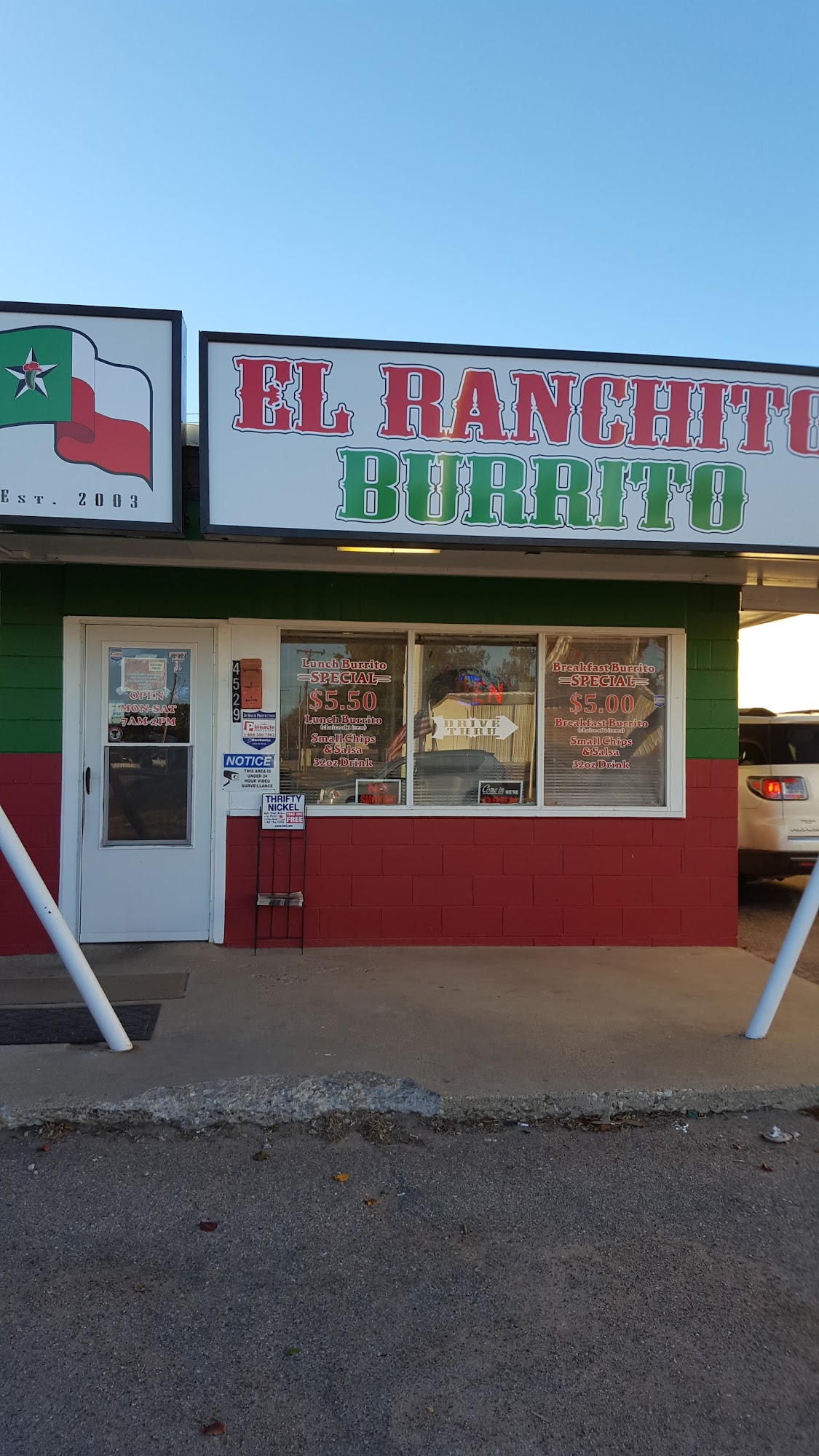 El Ranchito Burrito