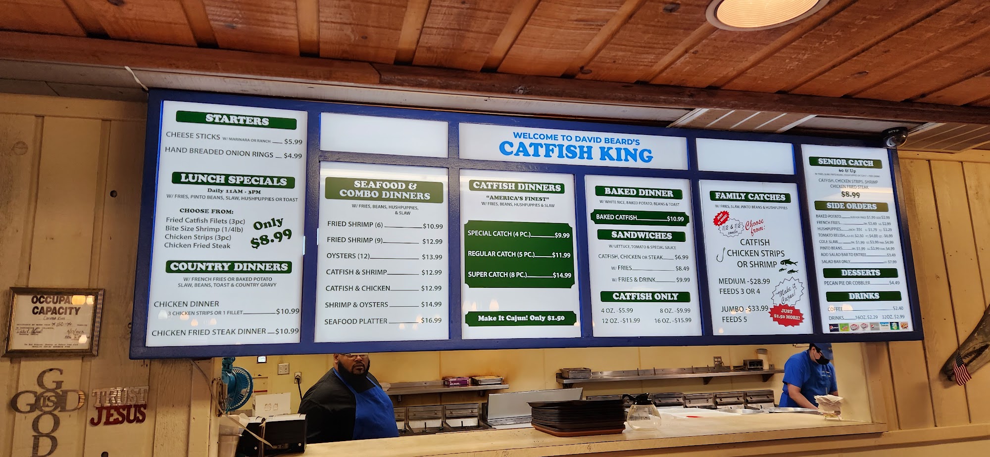 Catfish King Restaurant, Lufkin Menu, Reviews (246), Photos (37