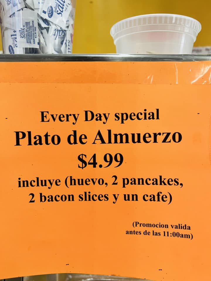 LA MEXICO Menu