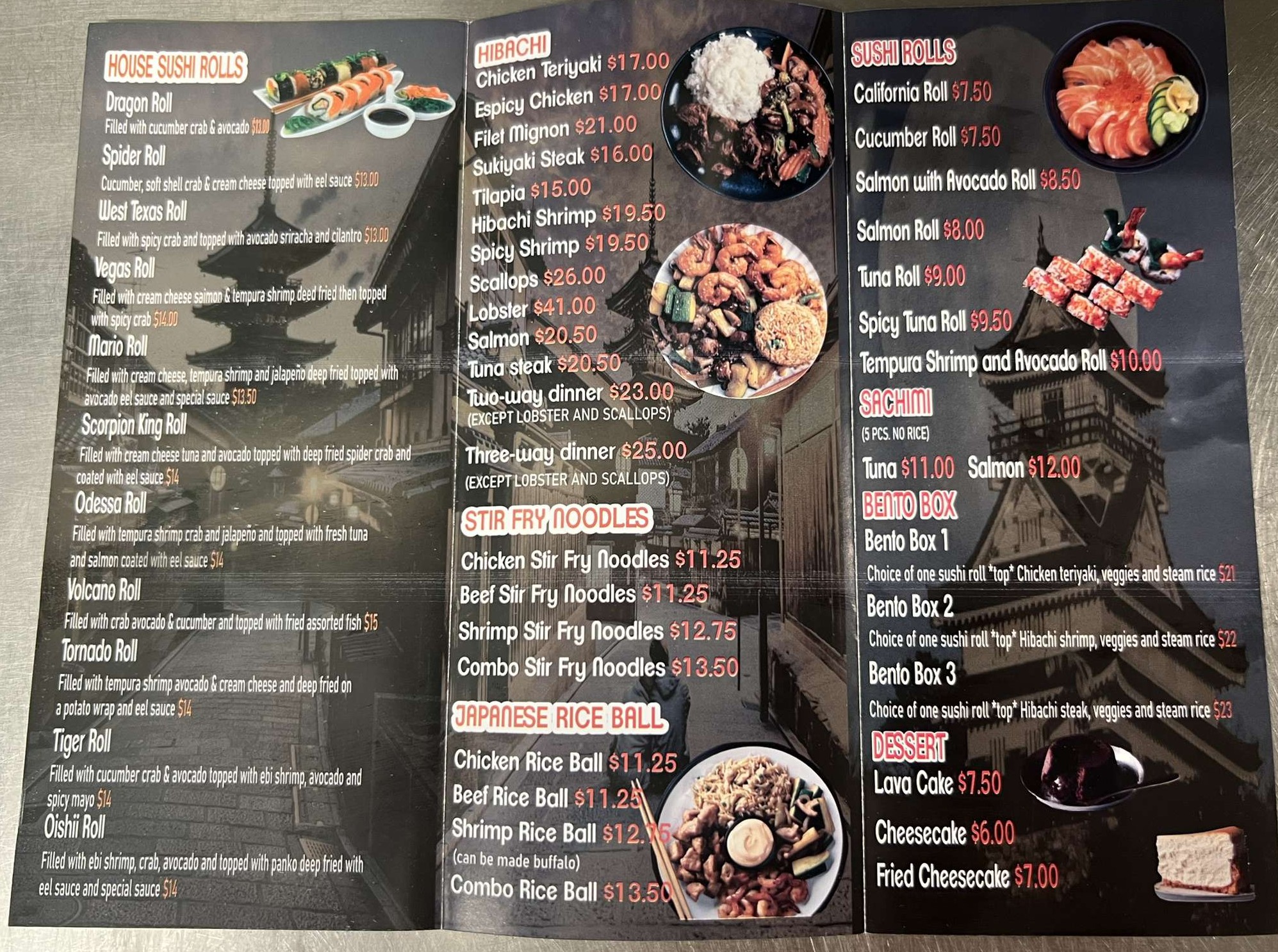 Marios japanese cuisine food truck