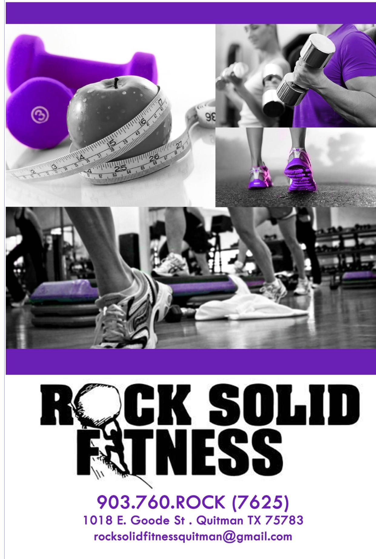Rock Solid Fitness 1018 E Goode St, Quitman Texas 75783