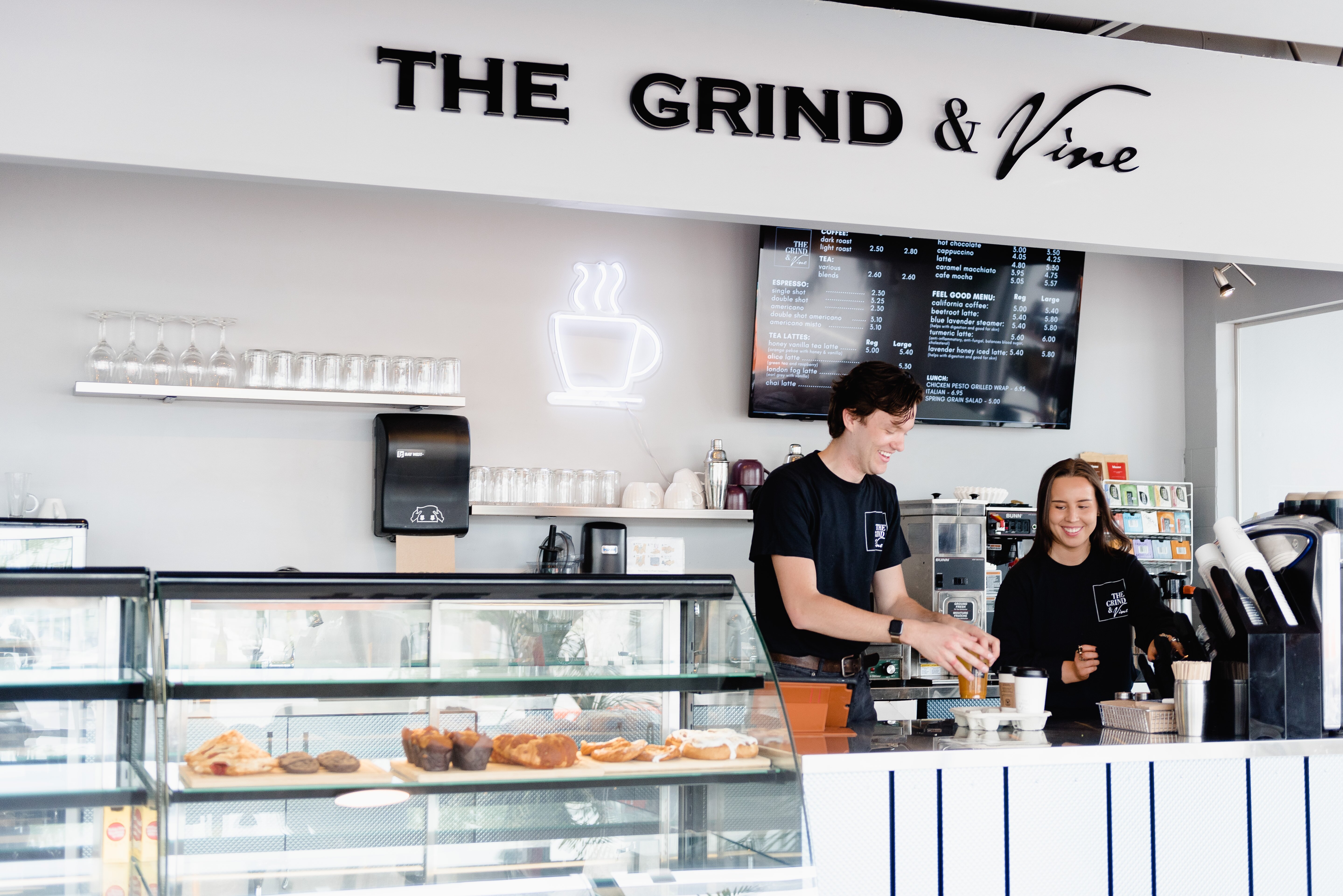 The Grind Cafe Menu