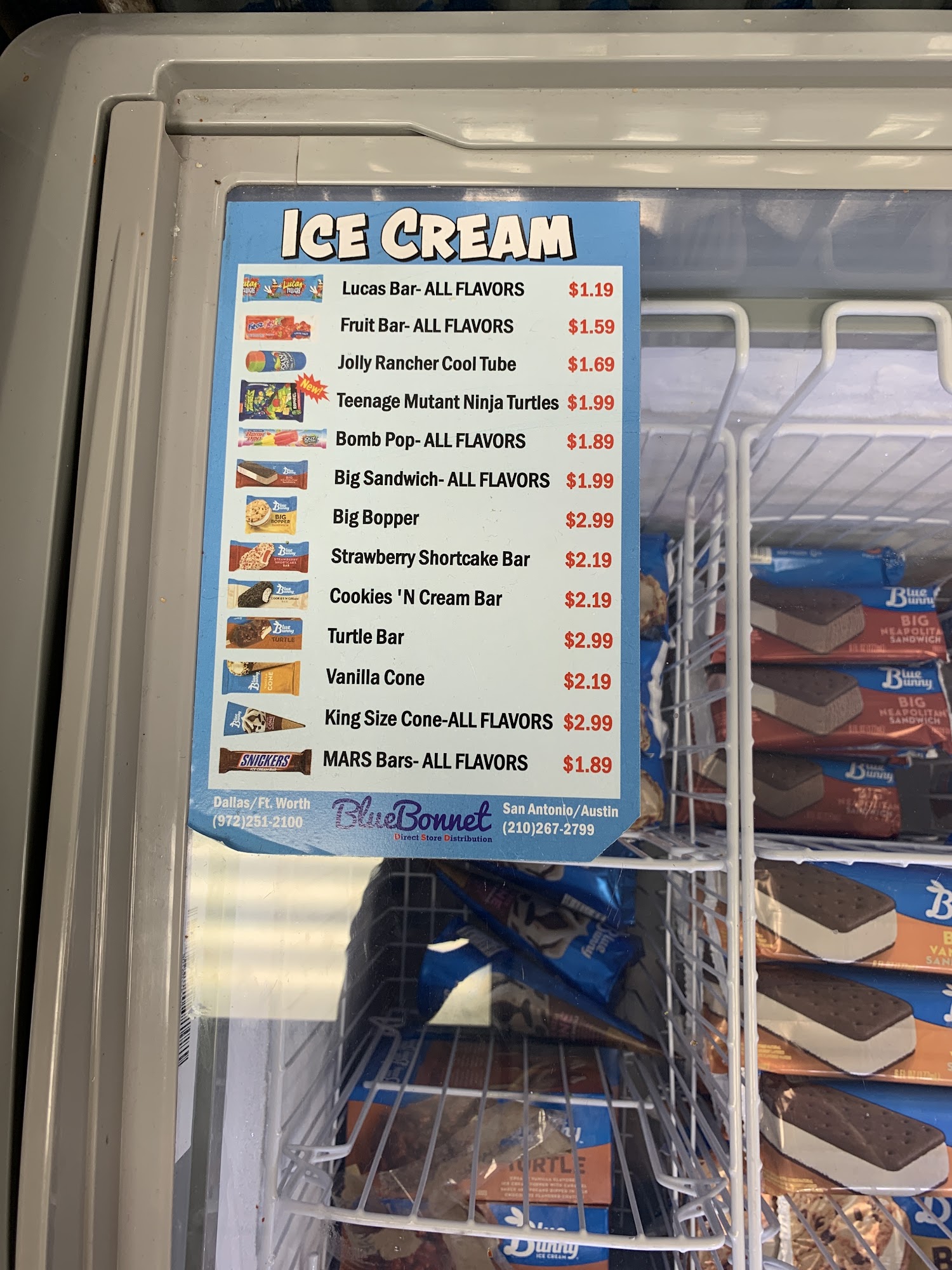 Chely’s Menu