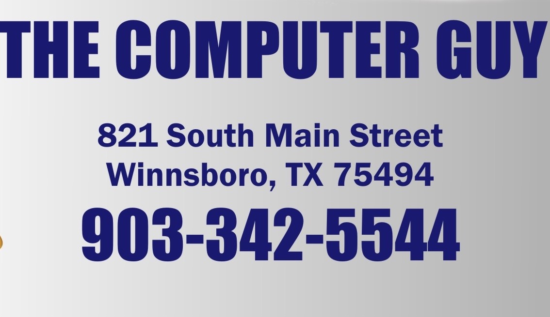 The Computer Guy 821 S Main St #200, Winnsboro Texas 75494