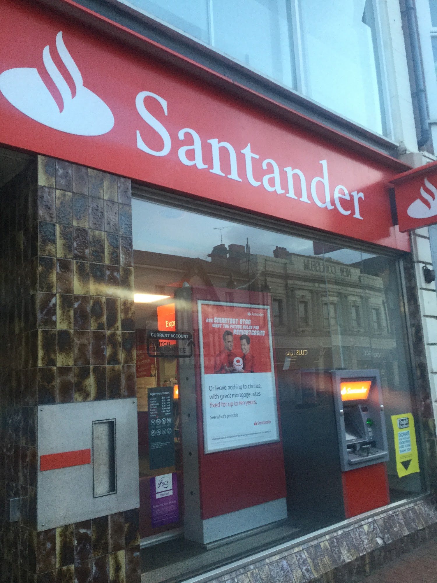 Santander Whitley Bay