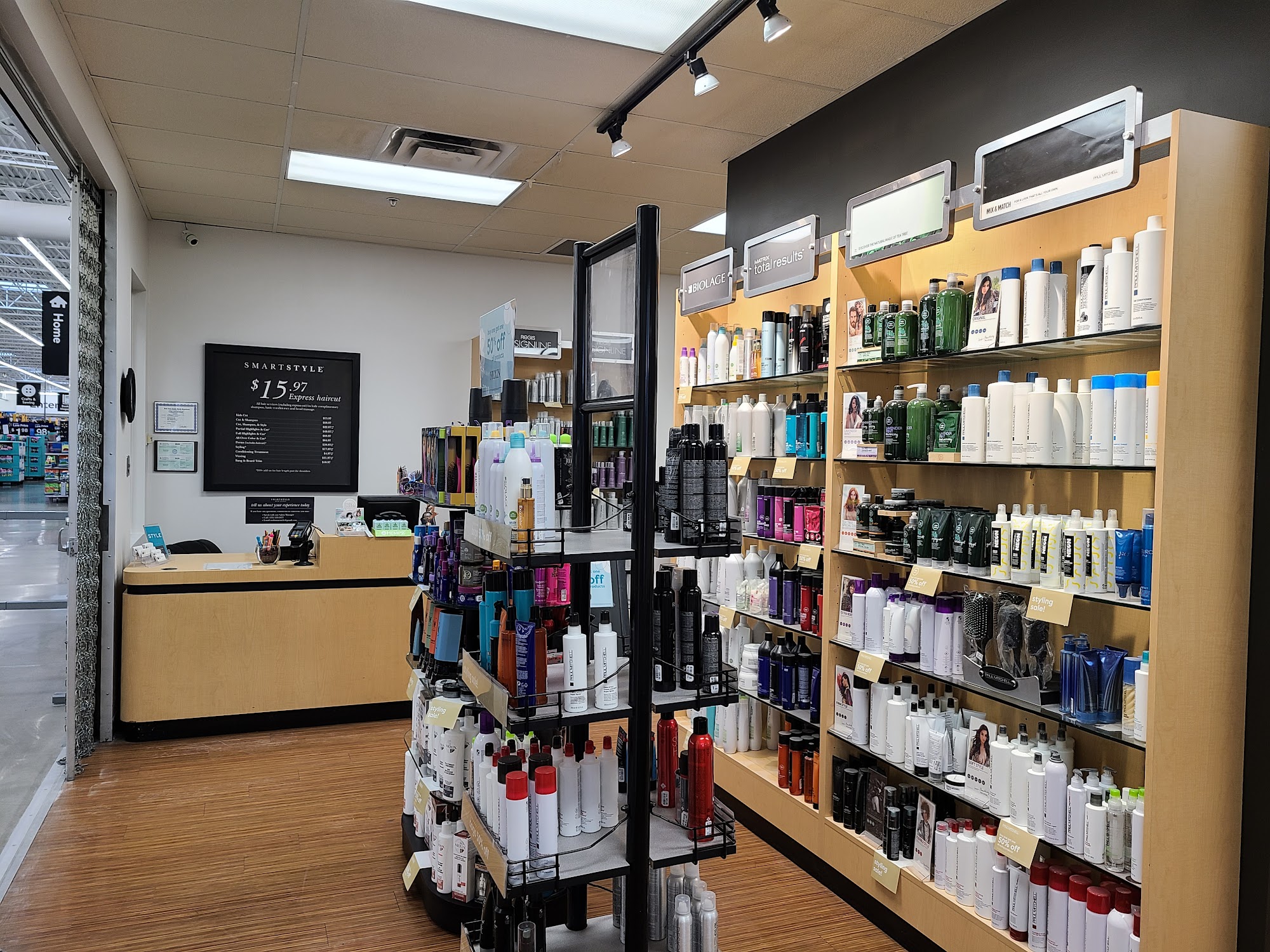 SmartStyle Hair Salon 1200 S Commerce Way Located Inside Walmart #3454, Brigham City Utah 84302