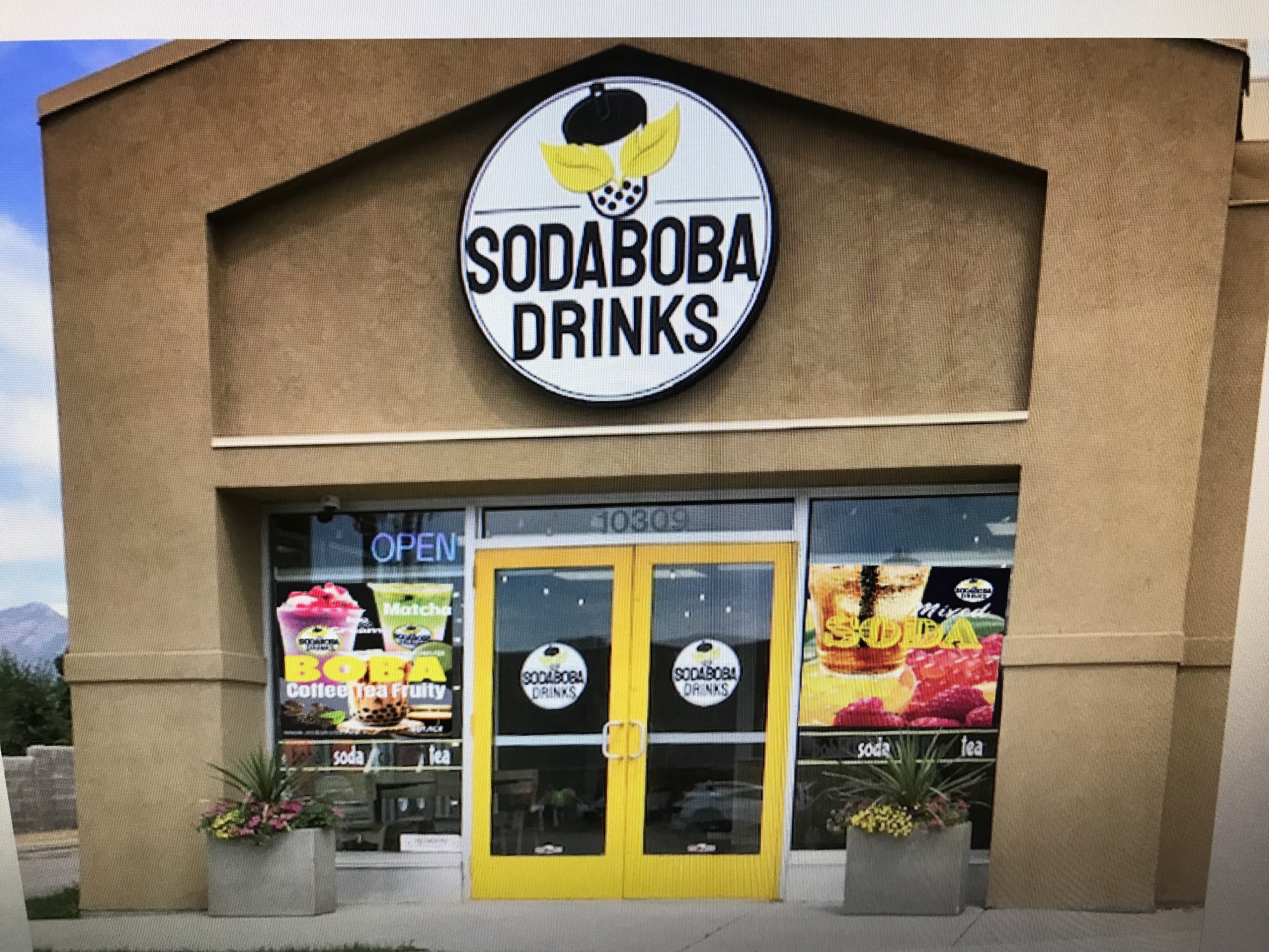 SodaBoba Drinks