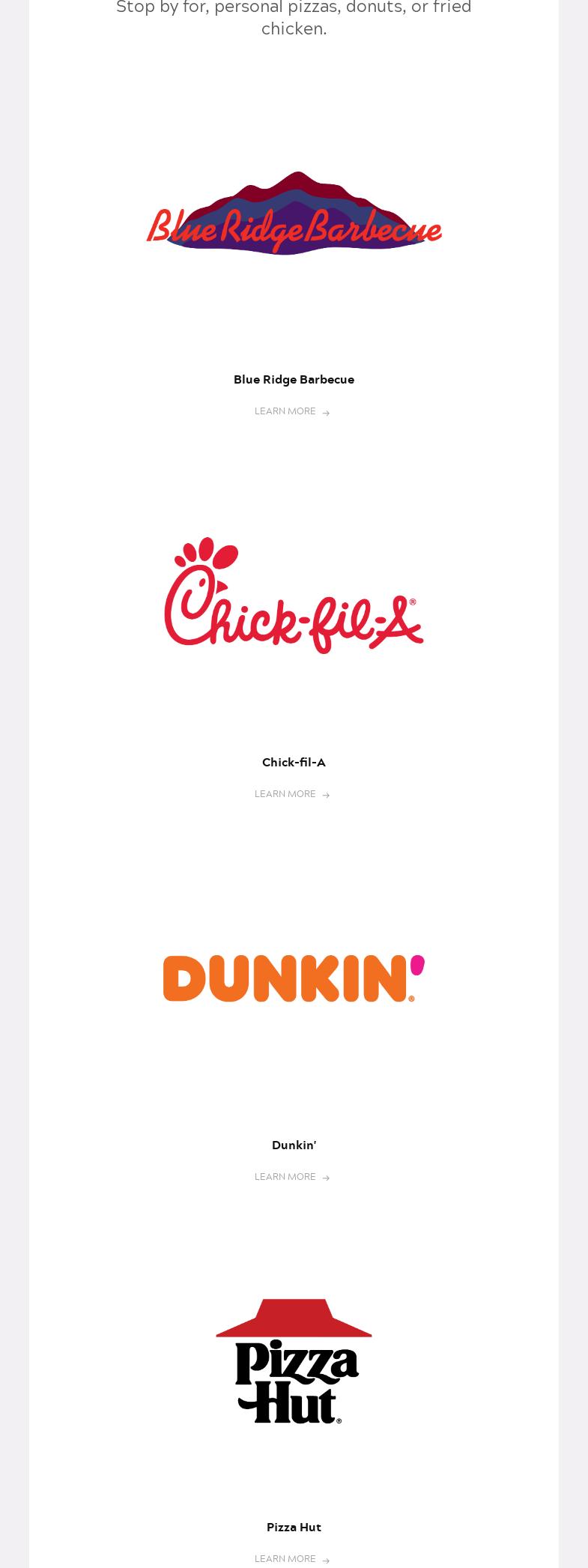 Atomic Pizzeria Menu