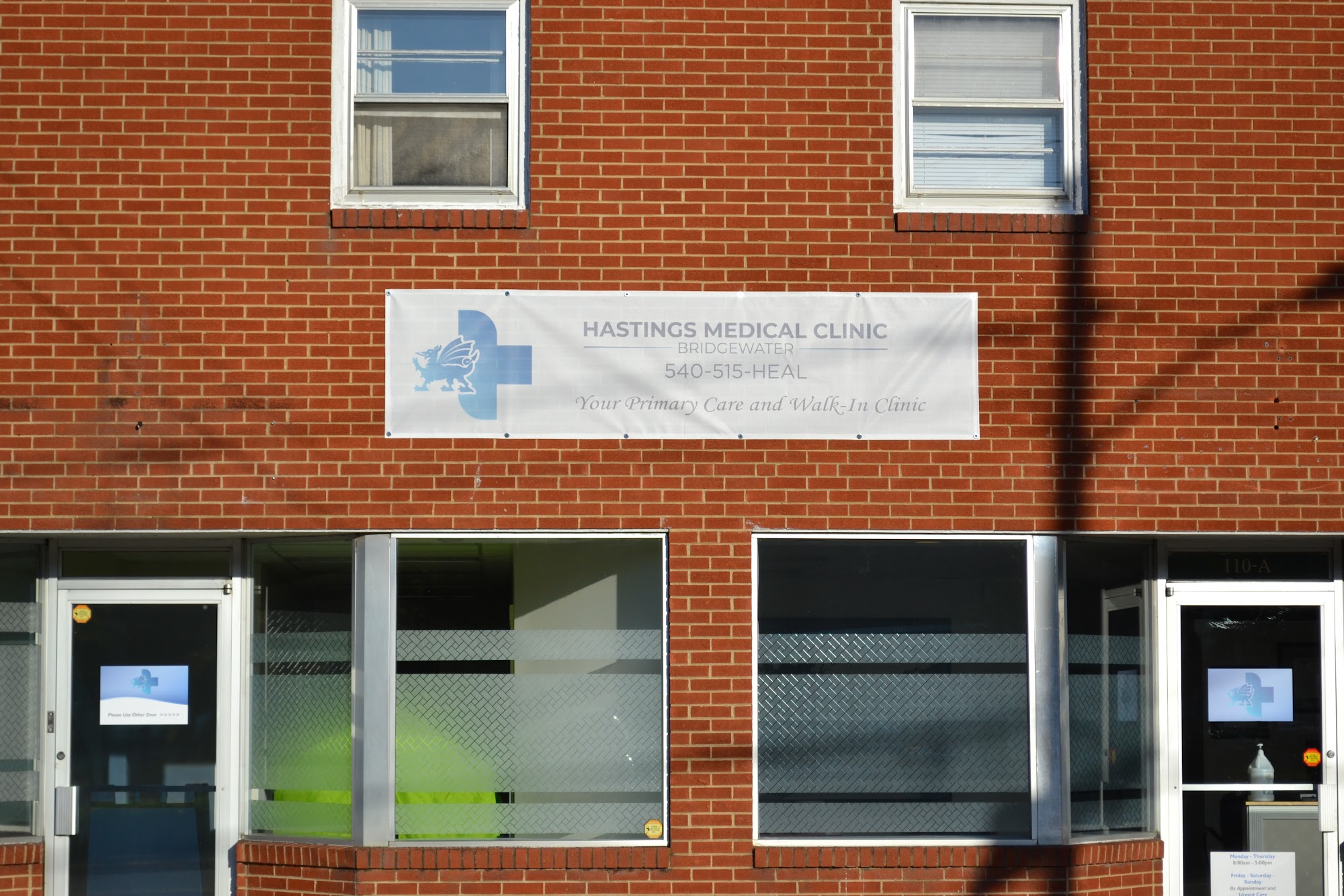 Hastings Medical Clinic of Bridgewater 110-A N Main St, Bridgewater Virginia 22812