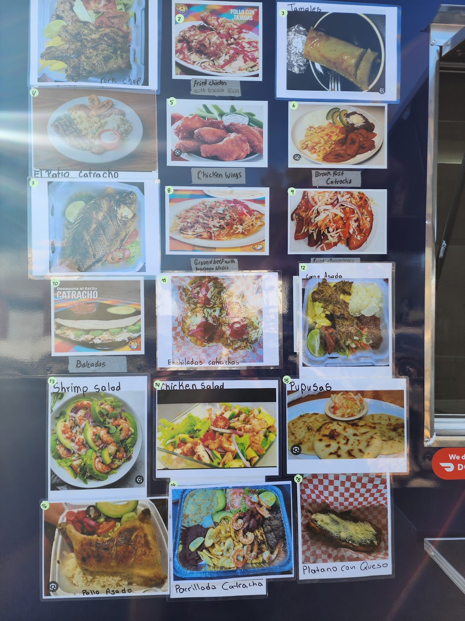 La Cocina de las Catrachitas Menu