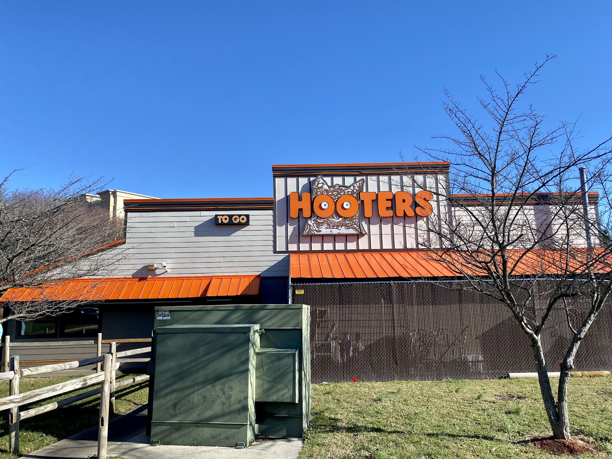 Hooters 10400 Spotsylvania Ave, Fredericksburg, VA 22408