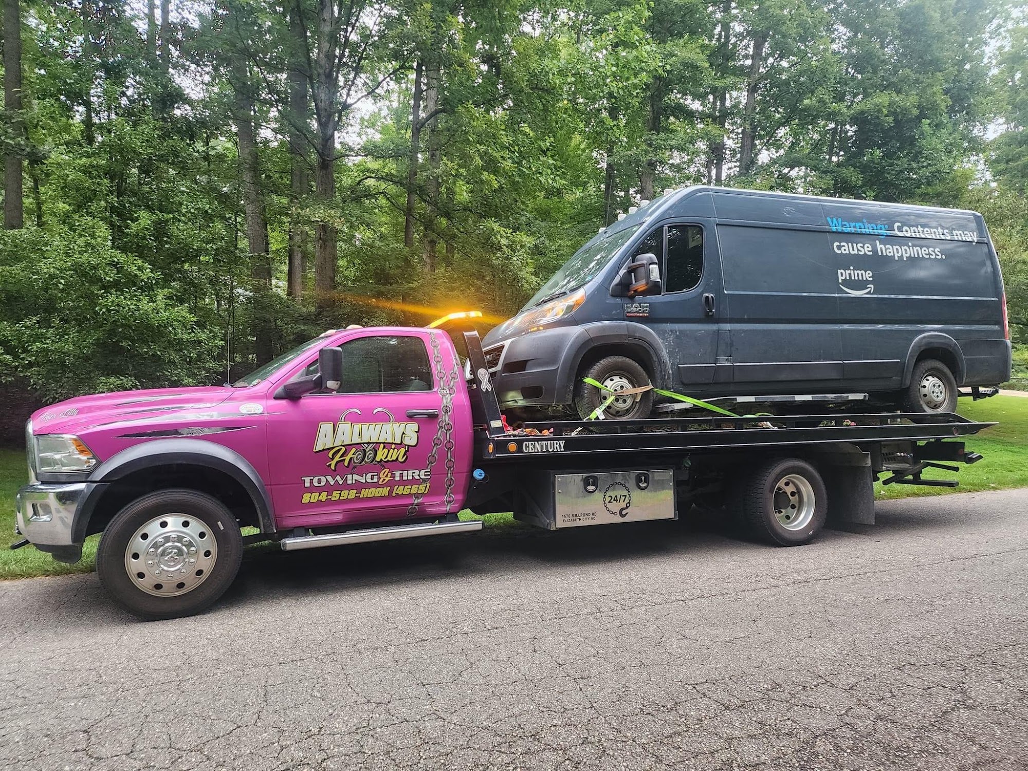 AAlways Hookin' Towing & Tire 31 Junction Ln, Mineral Virginia 23117