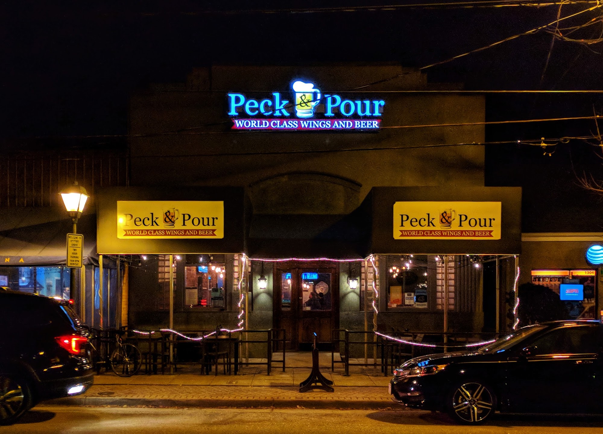 Peck & Pour