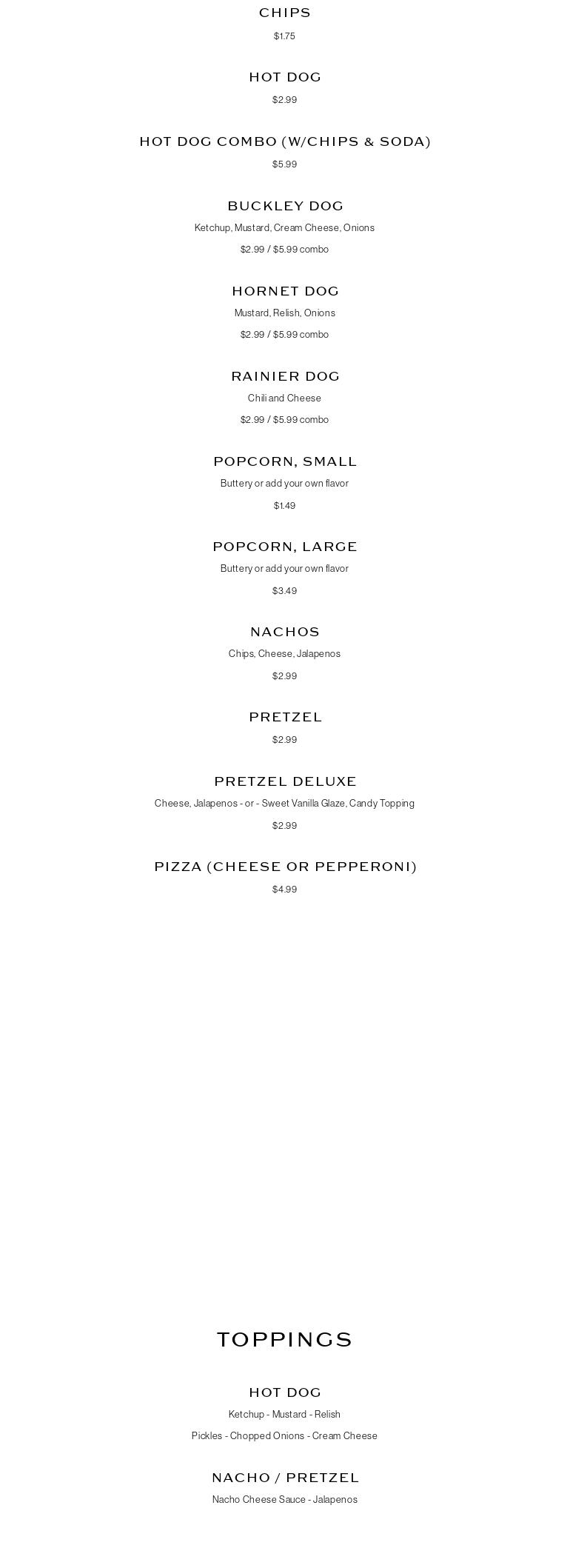 The Scoop on Main Menu