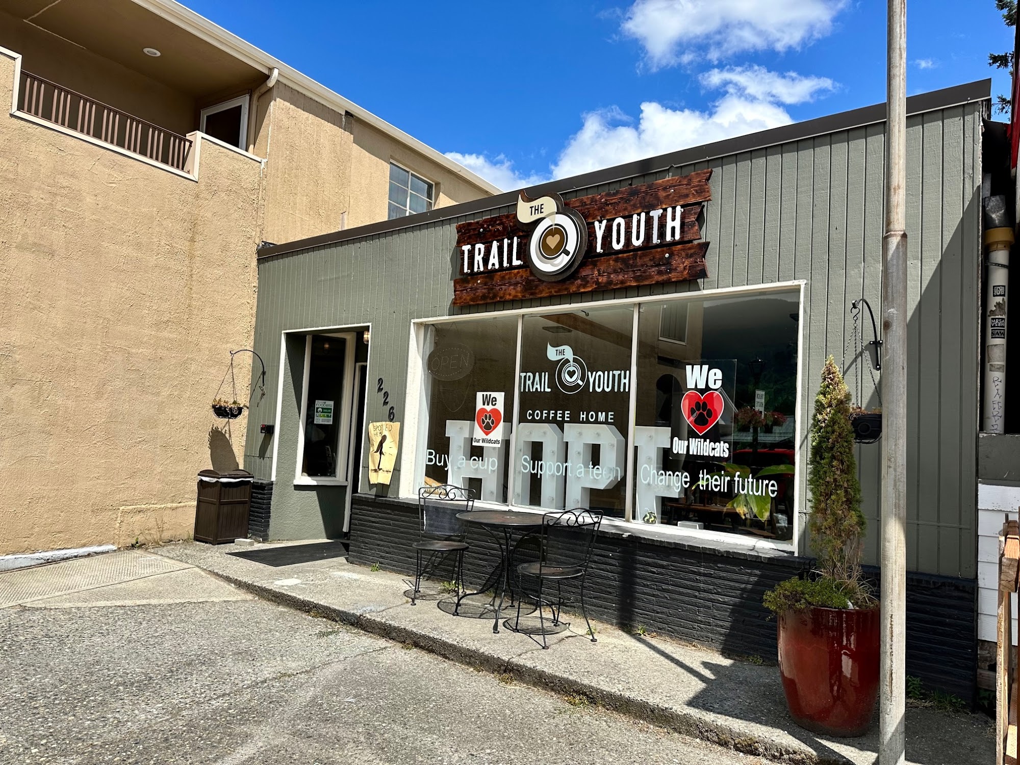 Trail Youth Coffee Home