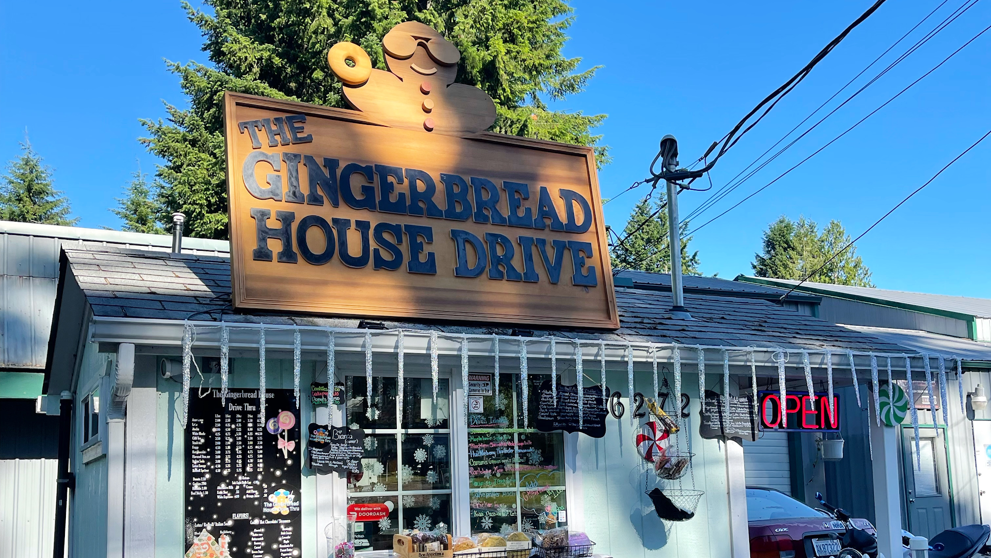 The Gingerbread House Drive thru Espresso & Tea